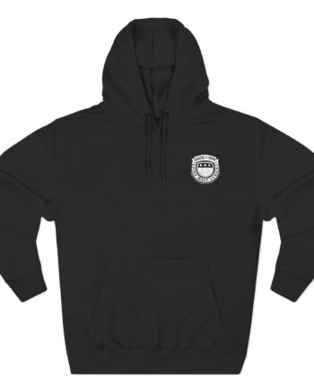 House of Pain Bw Cres Three-Panel Fleece Hoodie