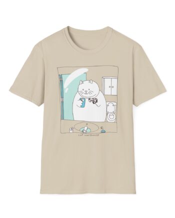 William Osman cat warehouse Unisex Softstyle T-Shirt