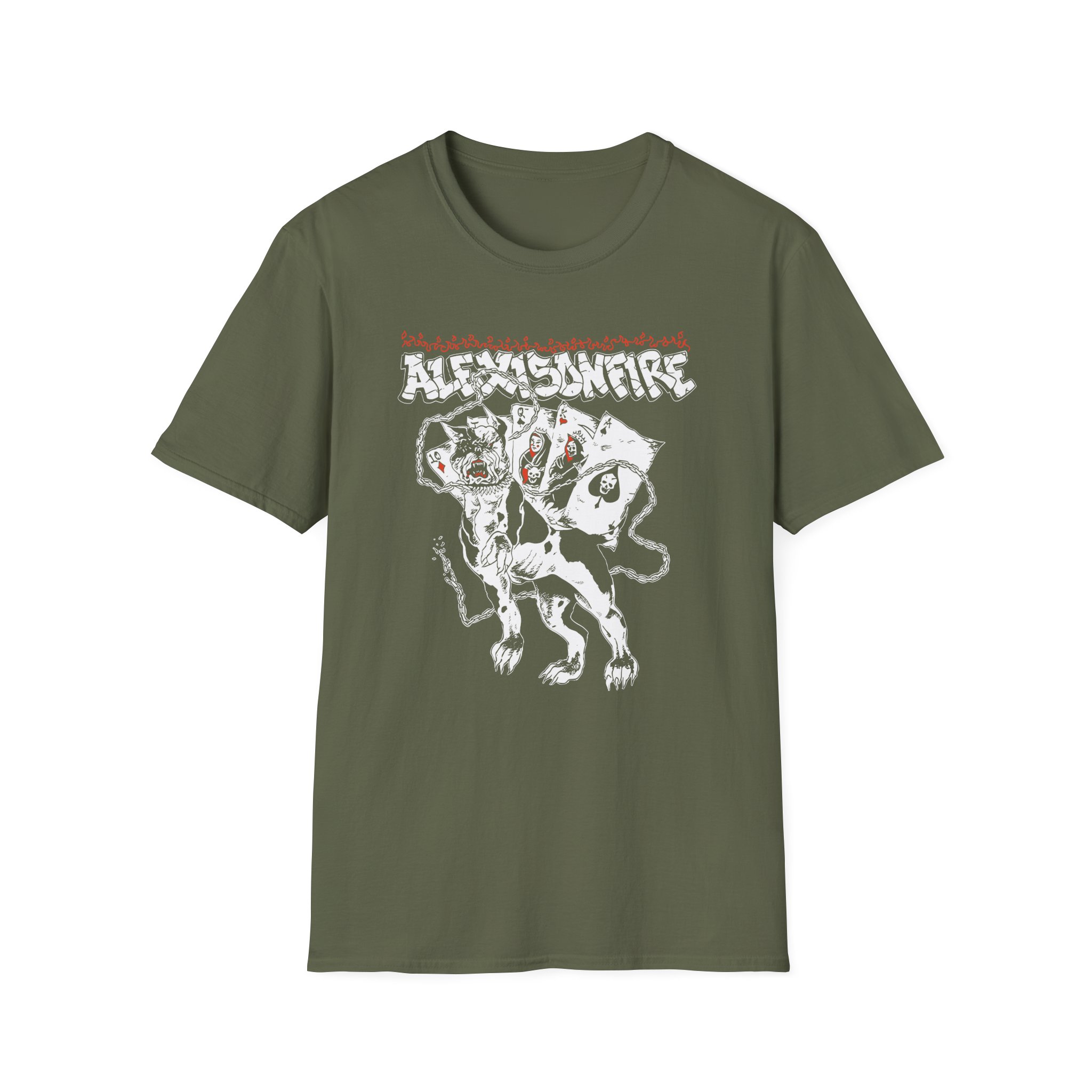 Alexisonfire Dog Chain Unisex Softstyle T-Shirt