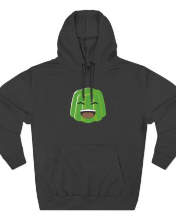 Jelly Logo Three-Panel Fleece Hoodie