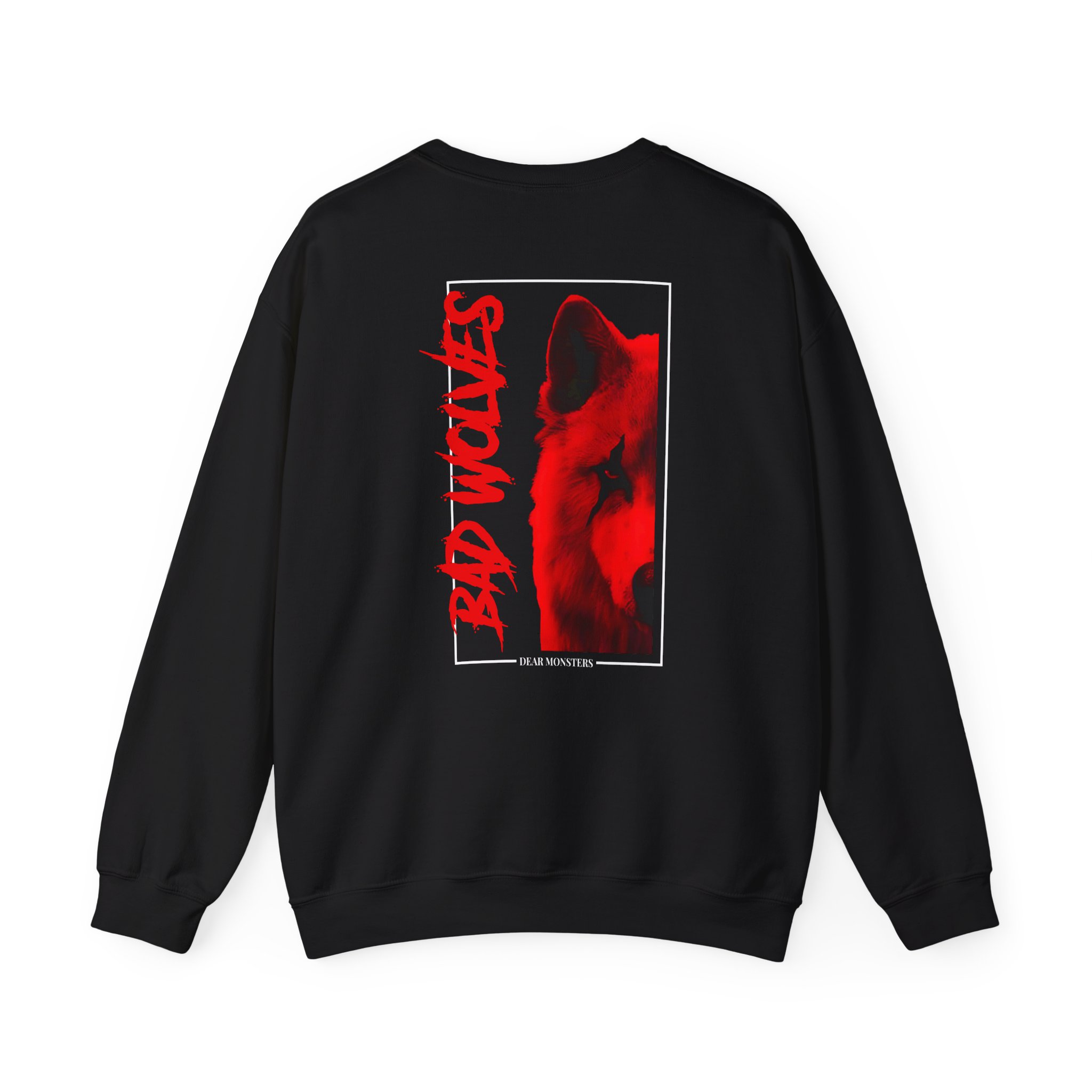 Bad Wolves Dear Monsters Album Unisex Heavy Blendâ„¢ Crewneck Sweatshirt