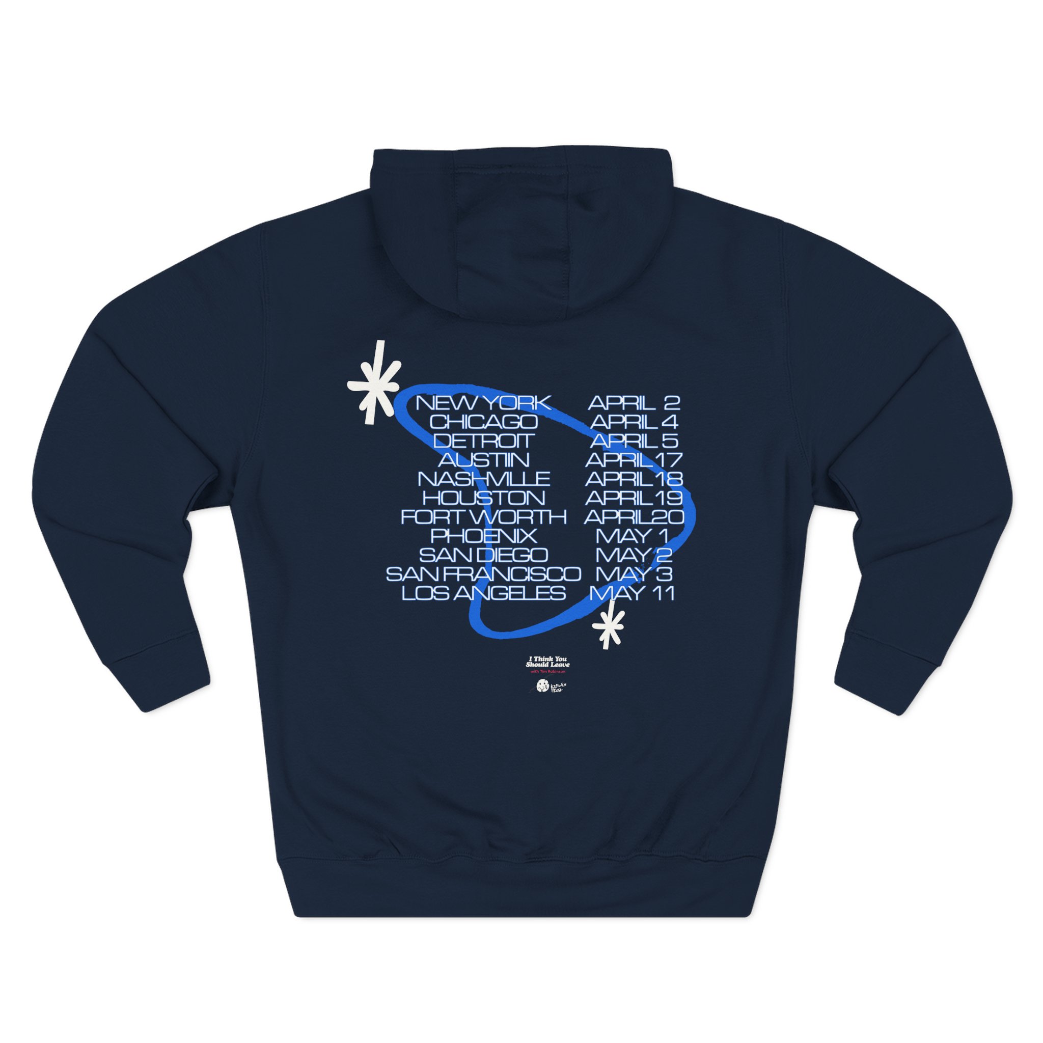 I Think You Should Leave Tour Three-Panel Fleece Hoodie