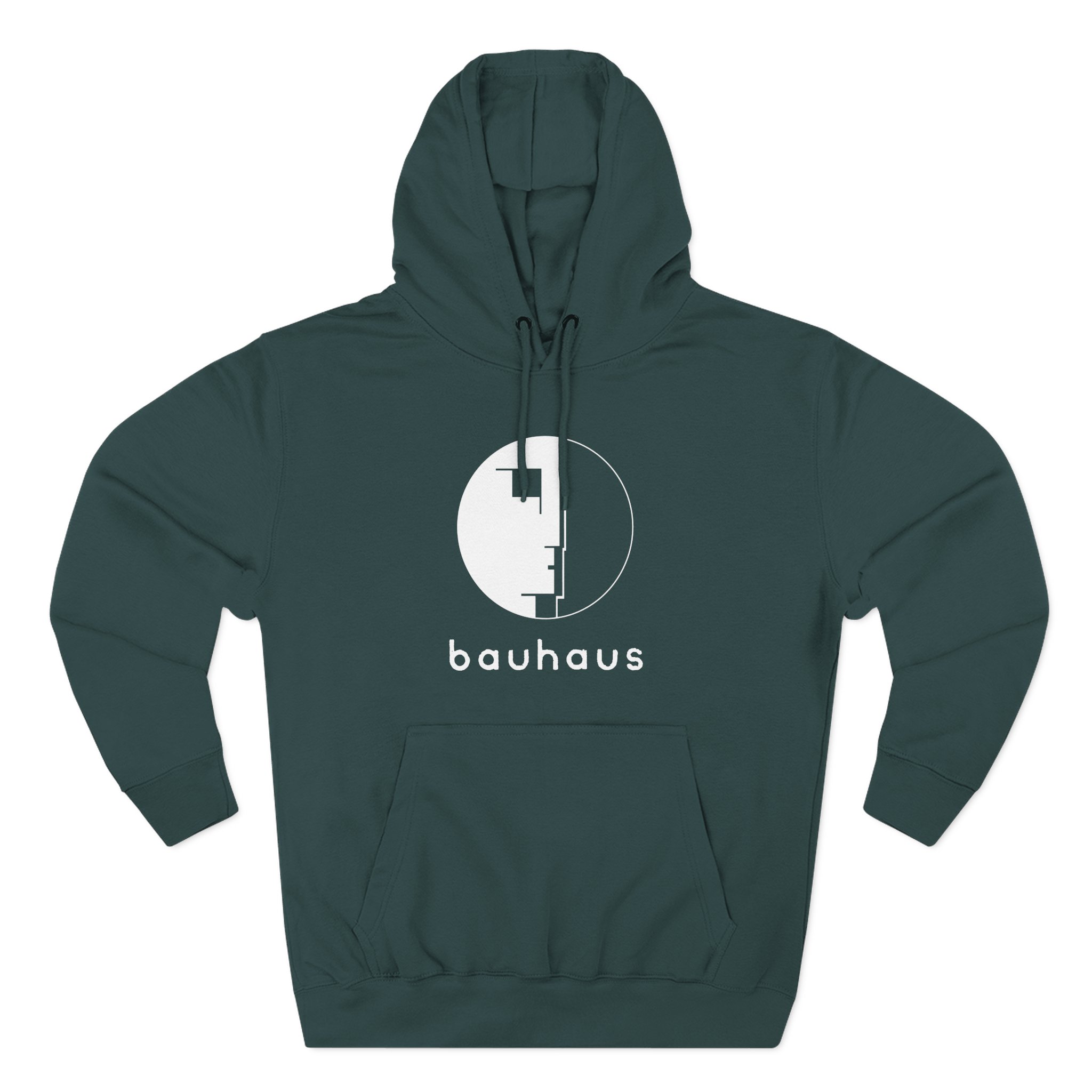 Bauhaus Three-Panel Fleece Hoodie