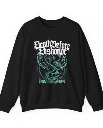 Death Before Dishonor Phoenix Unisex Heavy Blend™ Crewneck Sweatshirt