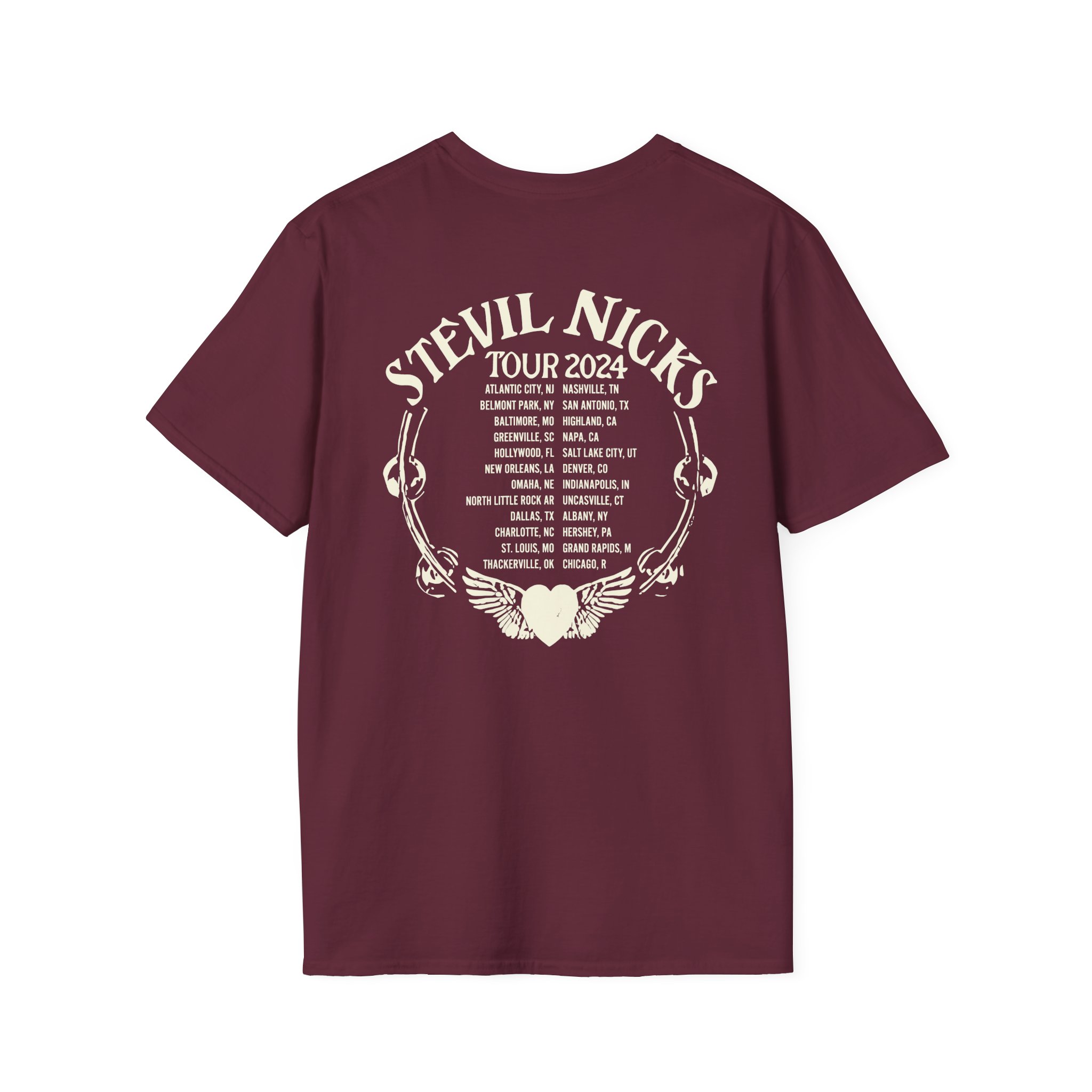 Stevie Nicks Tour Unisex Softstyle T-Shirt