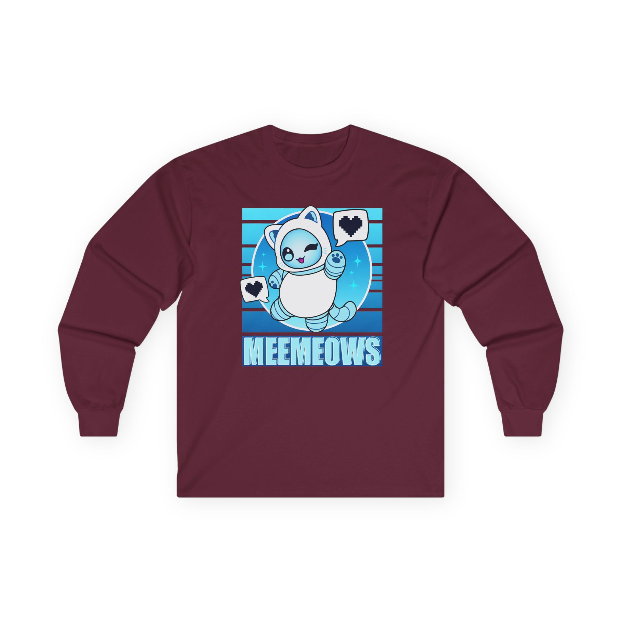 Aphmau Robot Cat Unisex Ultra Cotton Long Sleeve Tee