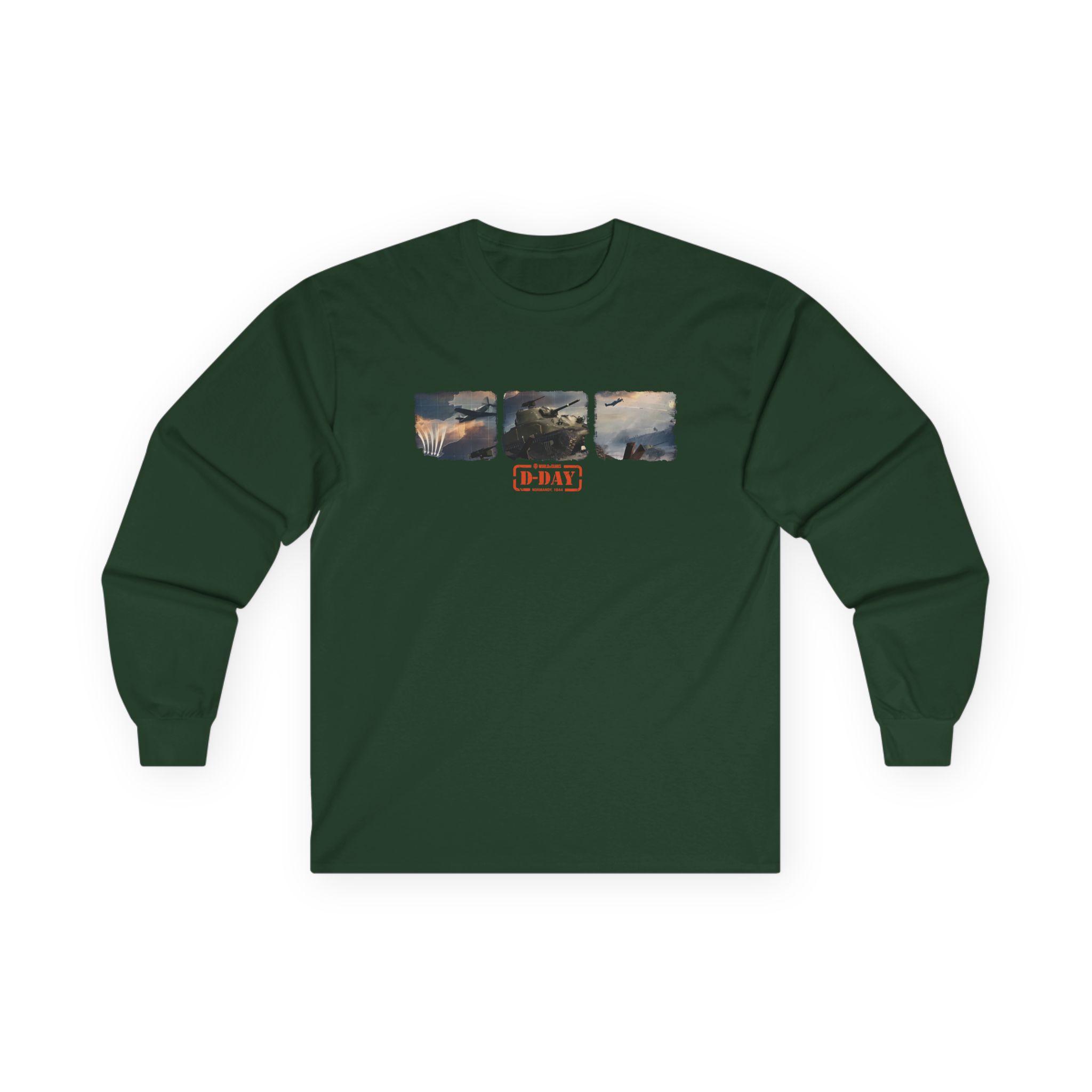 World of Tank Wot D-day Unisex Ultra Cotton Long Sleeve Tee