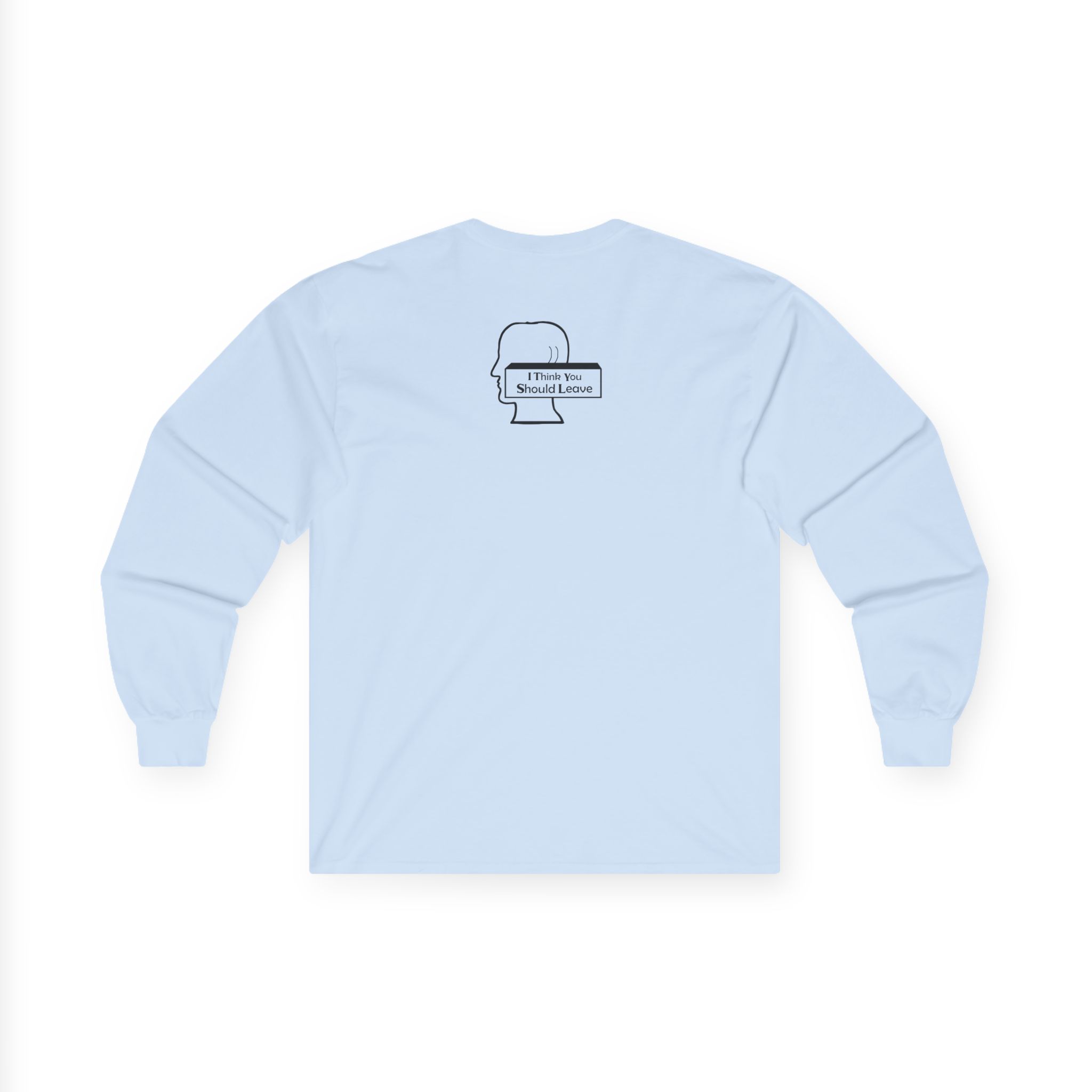 I Think You Should Leave Pixel Unisex Ultra Cotton Long Sleeve Tee