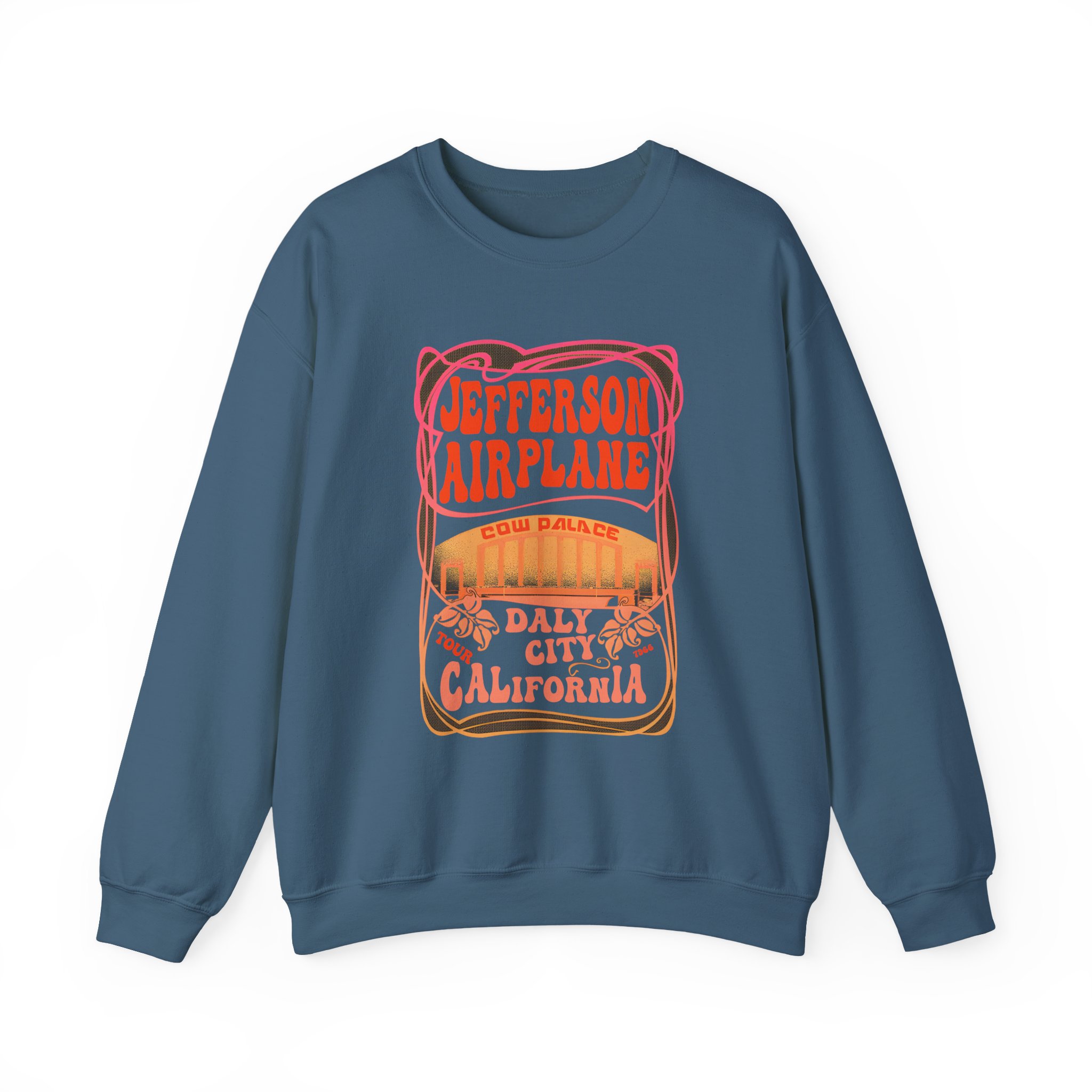 Jefferson Airplane Daly City Tour Unisex Heavy Blendâ„¢ Crewneck Sweatshirt