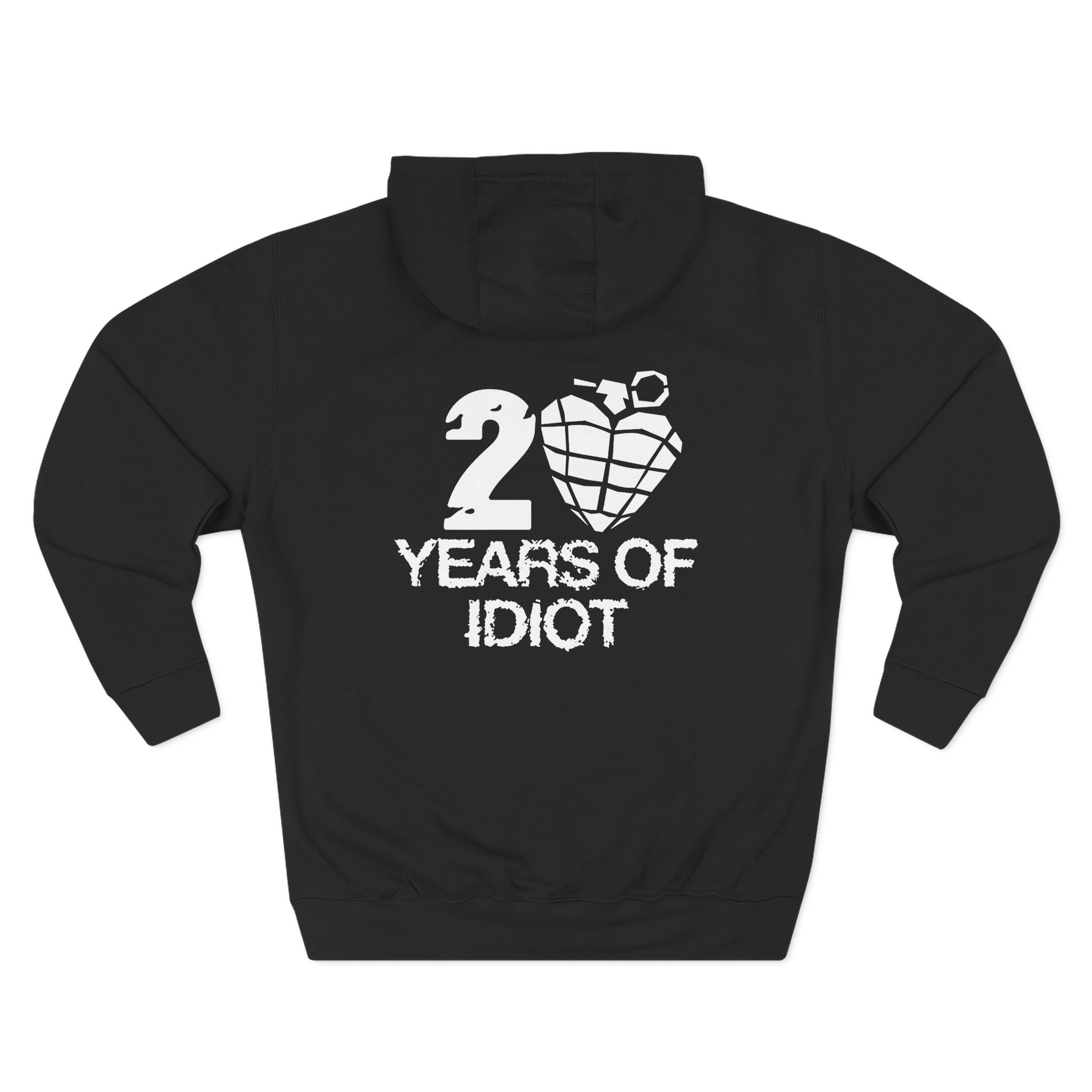 Green Day 20 Years of Idiot Three-Panel Fleece Hoodie