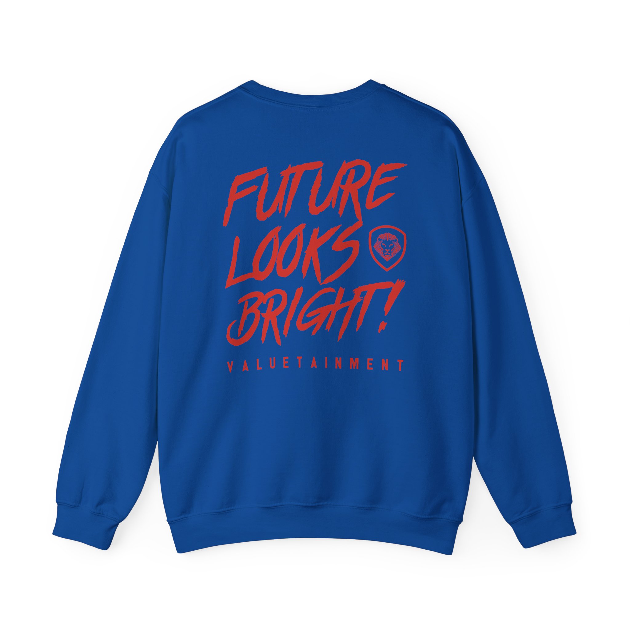 Valuetainment Future Looks Bright Unisex Heavy Blendâ„¢ Crewneck Sweatshirt