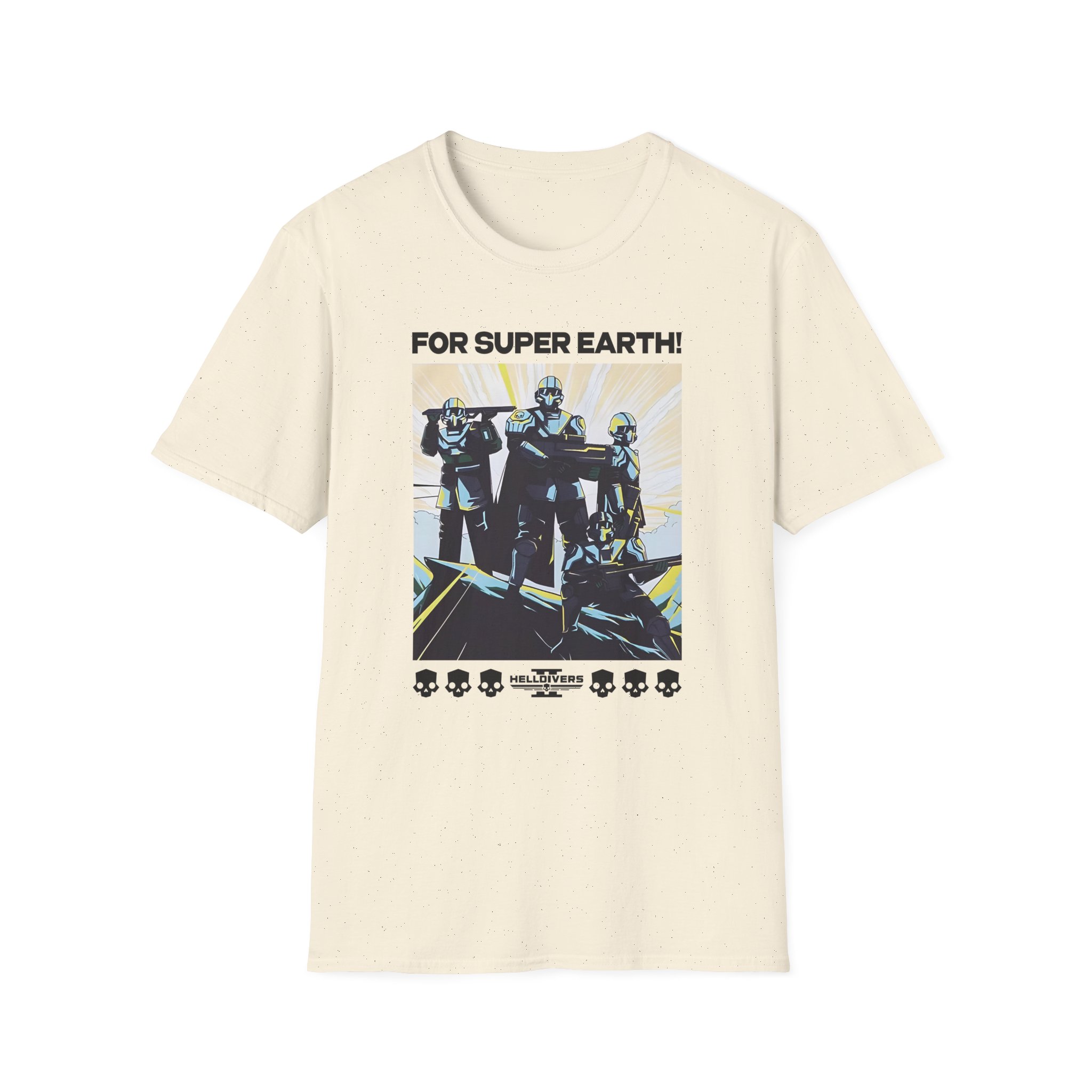 Helldivers for Democracy Unisex Softstyle T-Shirt