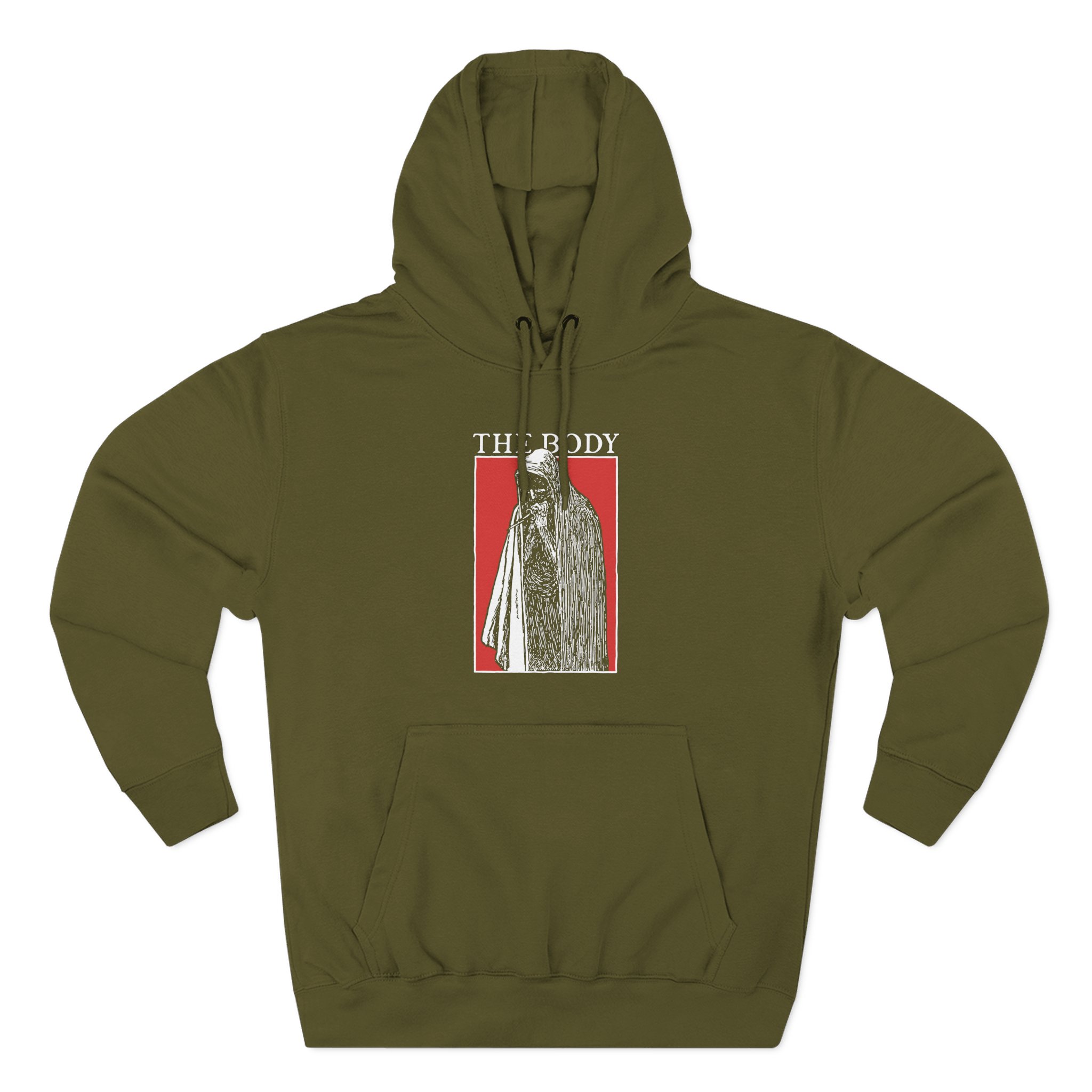 The Body Forfeit Three-Panel Fleece Hoodie