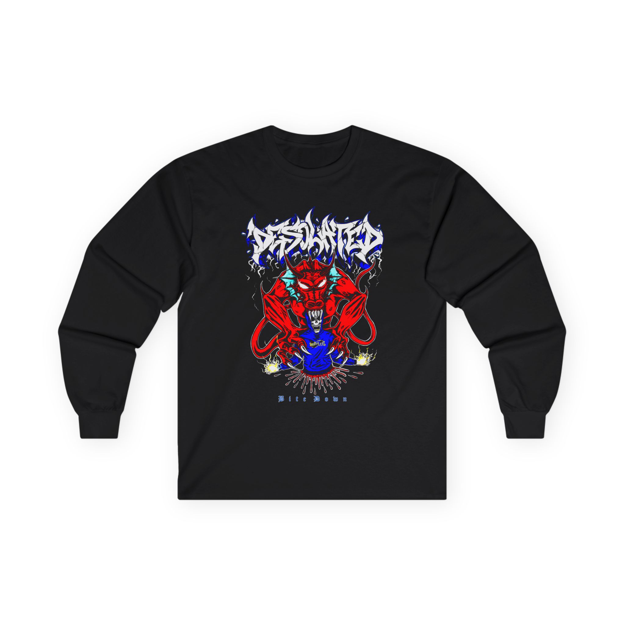 Desolated Devil Unisex Ultra Cotton Long Sleeve Tee