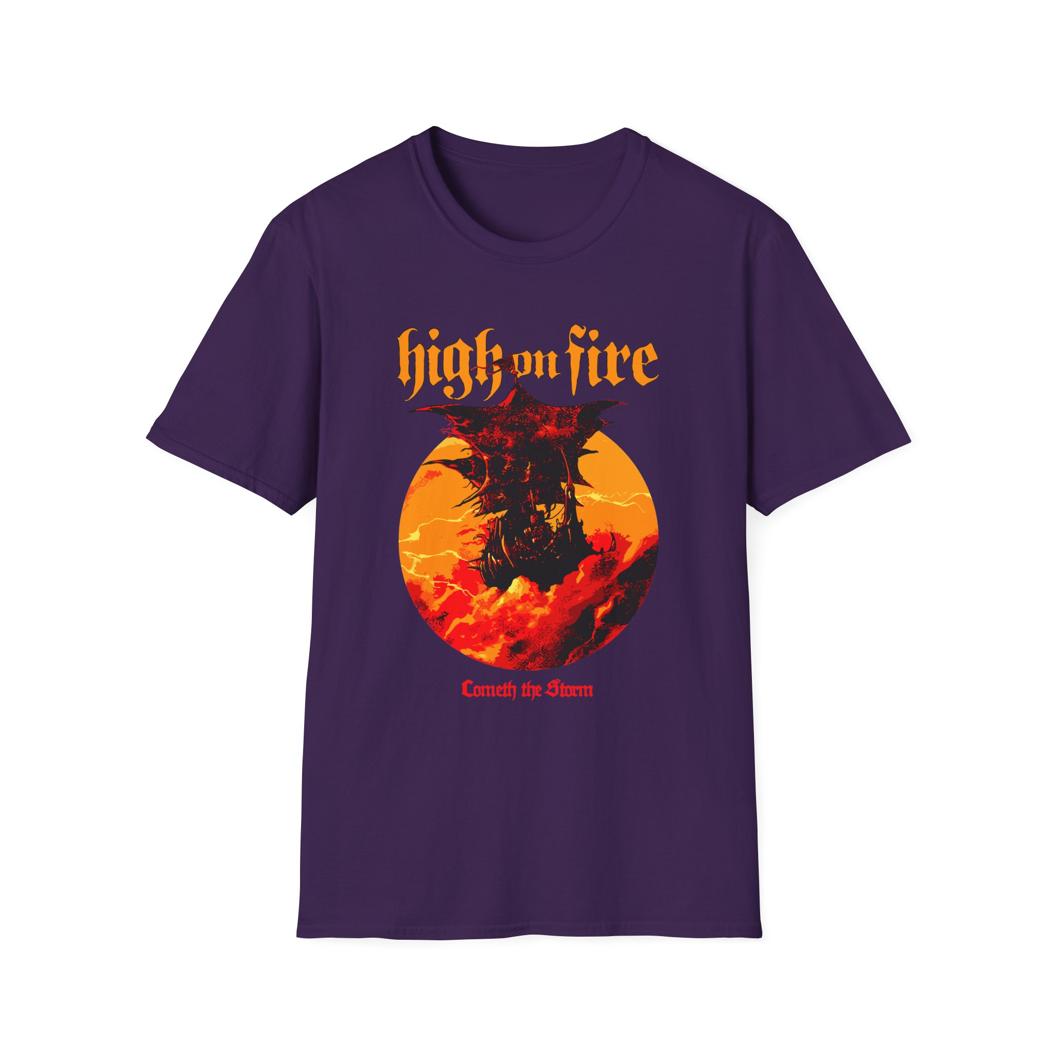 High on Fire Cometh the Storm Unisex Softstyle T-Shirt