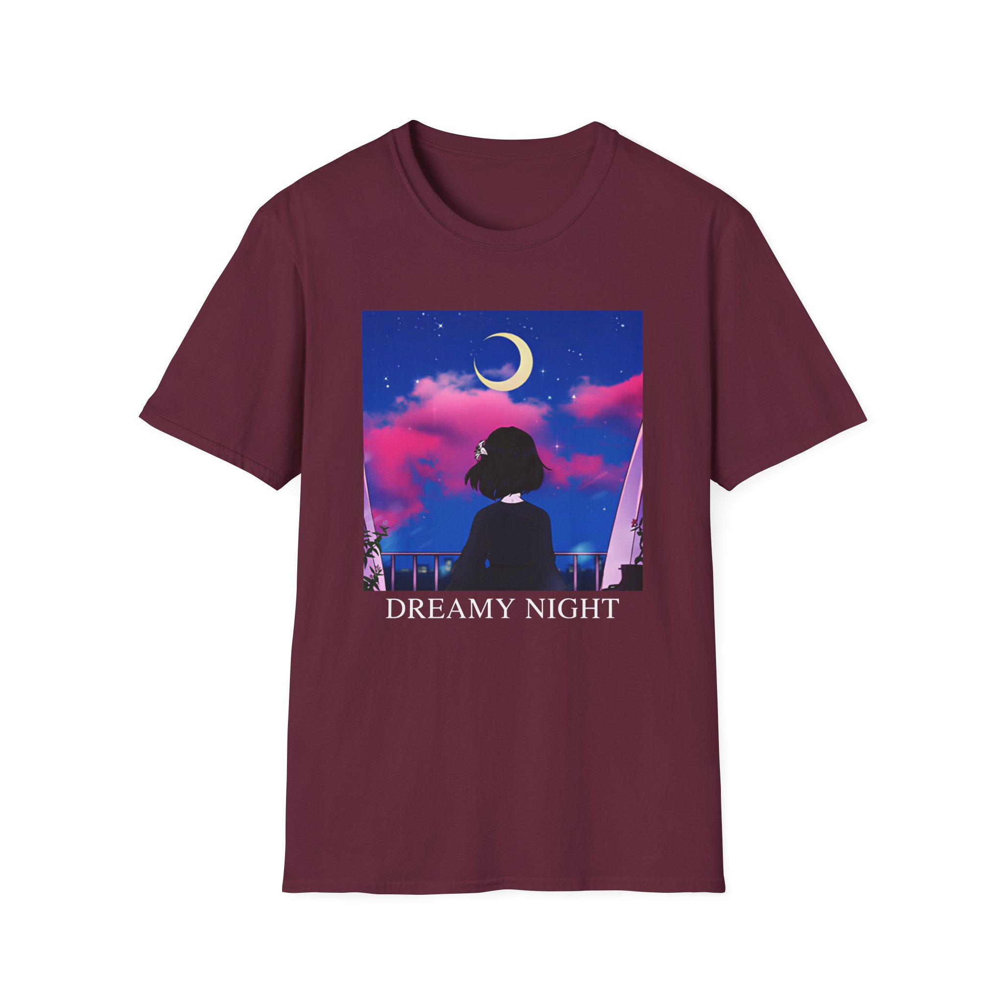 Lilypichu Dreamy Night Unisex Softstyle T-Shirt