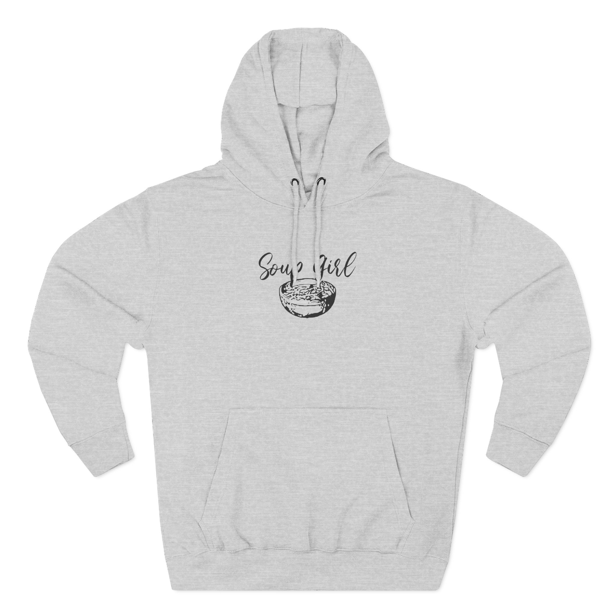 Kat Timpf Soup Girl Three-Panel Fleece Hoodie