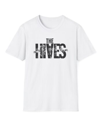 The Hives Logo Photo Infill Unisex Softstyle T-Shirt