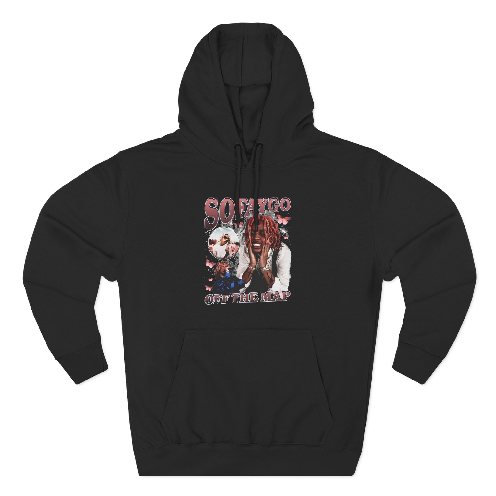 Sofaygo Three-Panel Fleece Hoodie