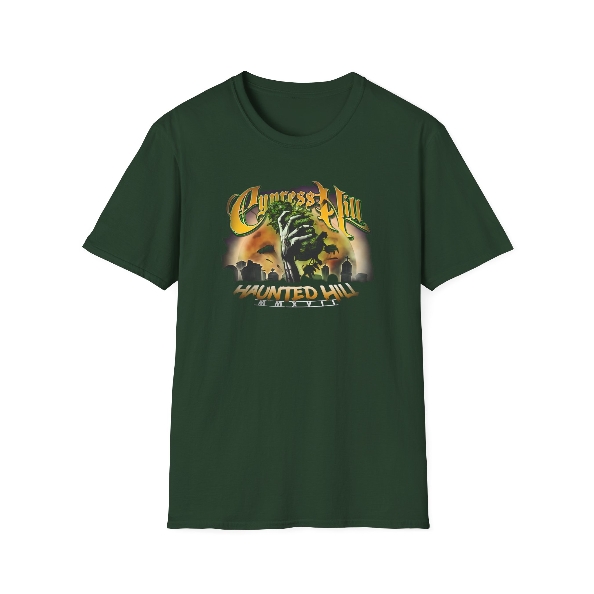 Cypress Hill Haunted Hill Unisex Softstyle T-Shirt