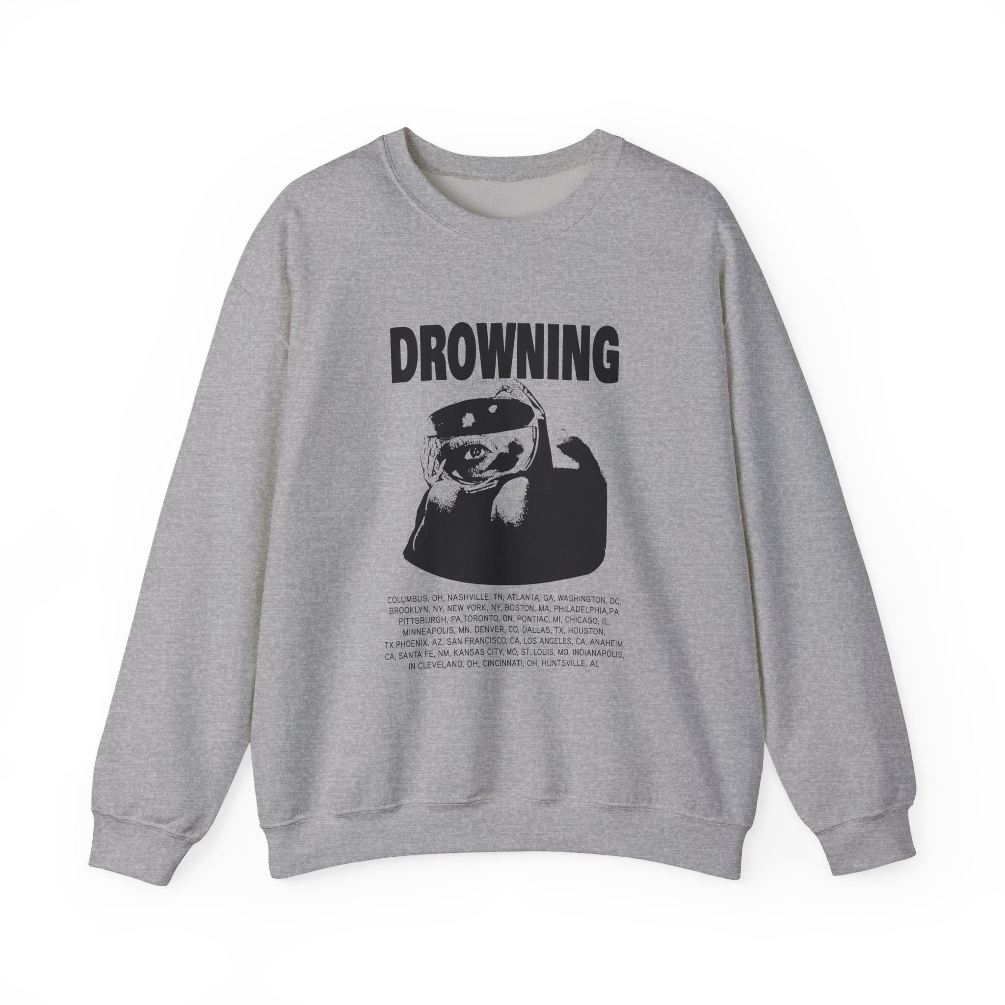 Jessie Murph Drowning Tour Unisex Heavy Blendâ„¢ Crewneck Sweatshirt