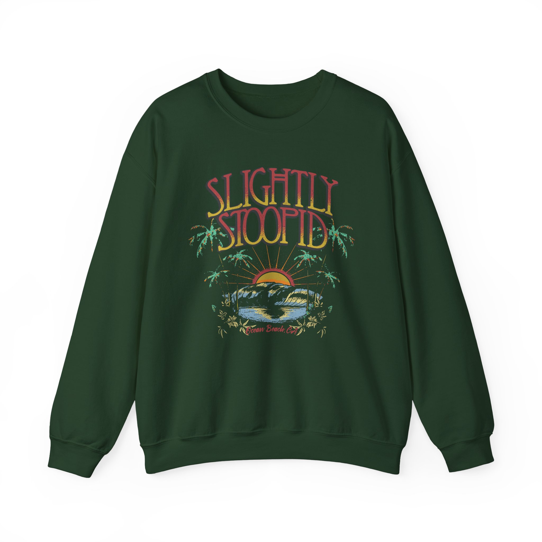 Slightly Stoopid Summer Beach Unisex Heavy Blendâ„¢ Crewneck Sweatshirt