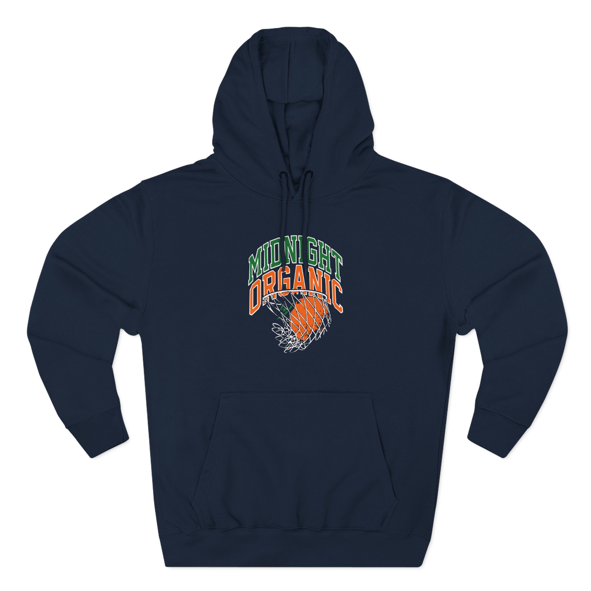 Larry June Midnight Organic Three-Panel Fleece Hoodie
