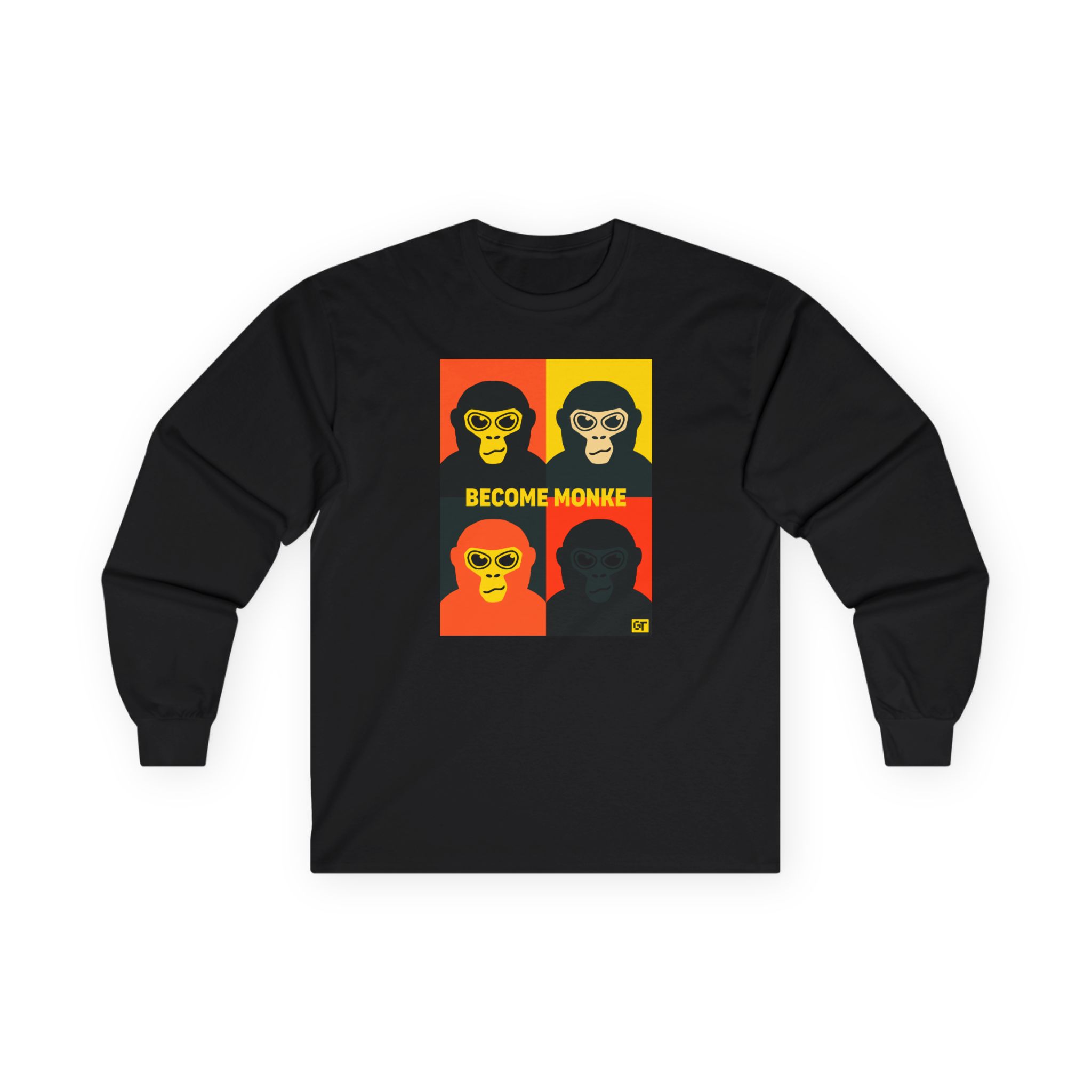 Gorilla Tag Become Monke Unisex Ultra Cotton Long Sleeve Tee