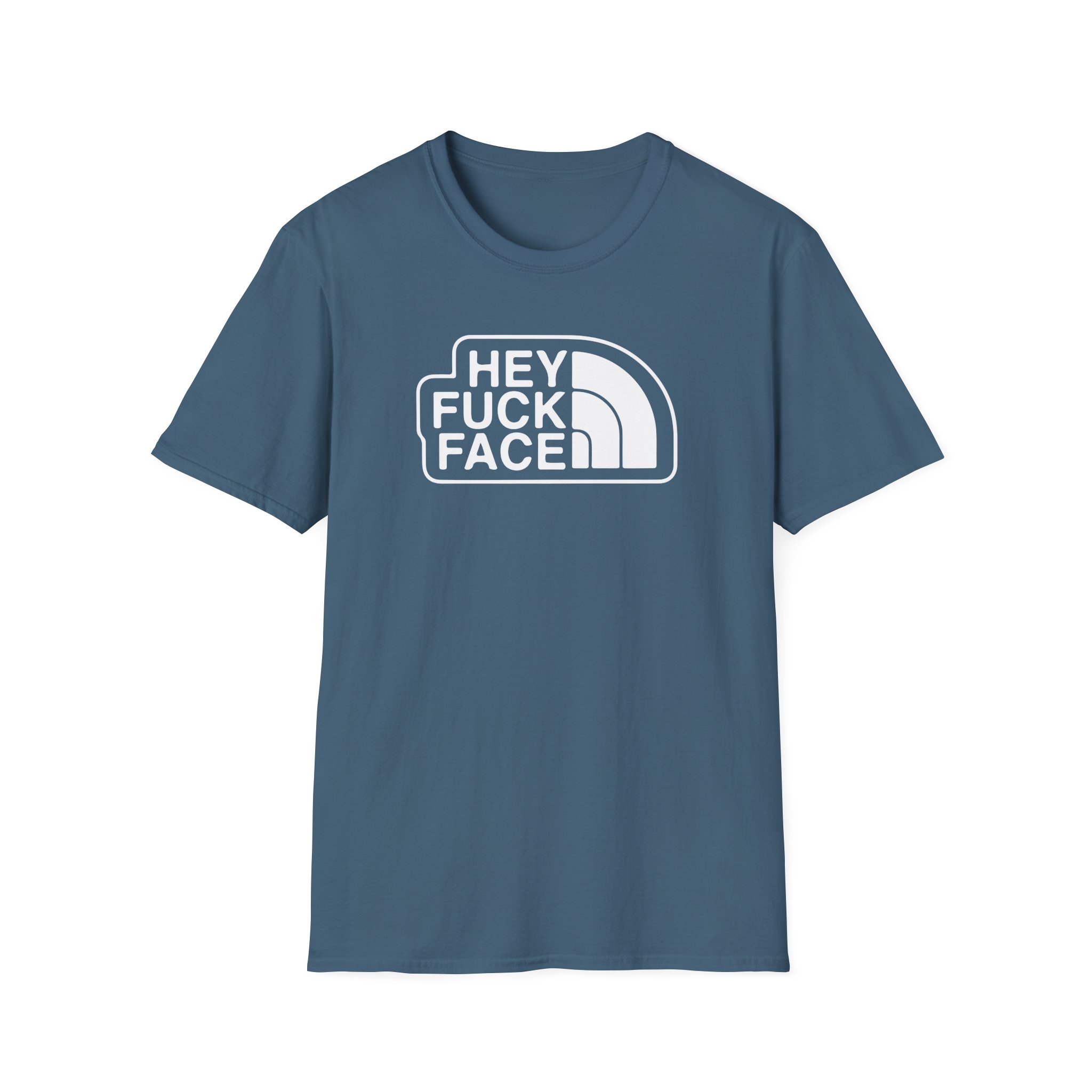Aba and Preach Hey Fuck Face Unisex Softstyle T-Shirt