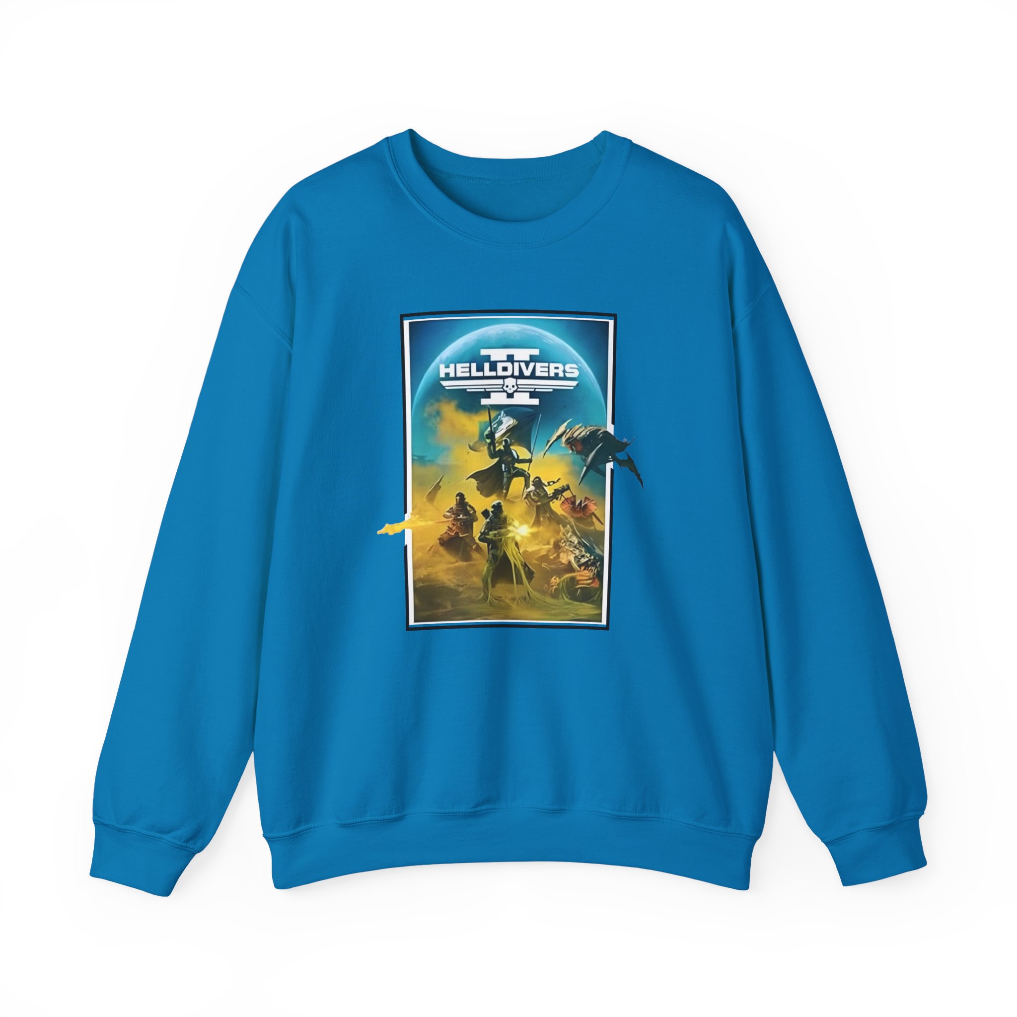 Helldivers Key Art Unisex Heavy Blendâ„¢ Crewneck Sweatshirt