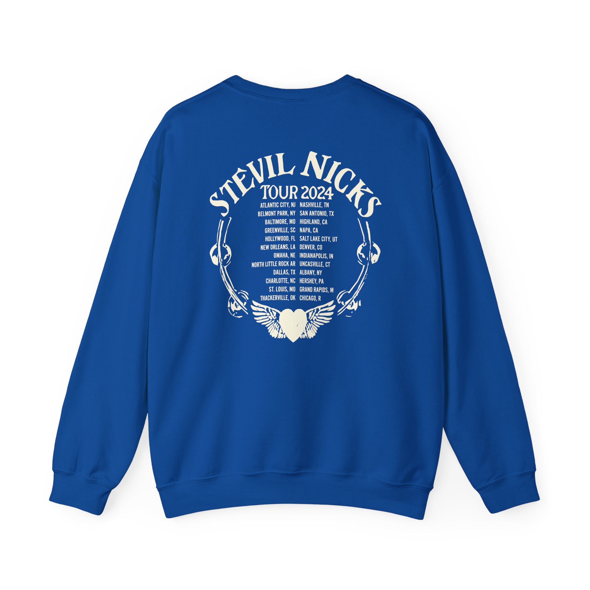 Stevie Nicks Tour Unisex Heavy Blendâ„¢ Crewneck Sweatshirt