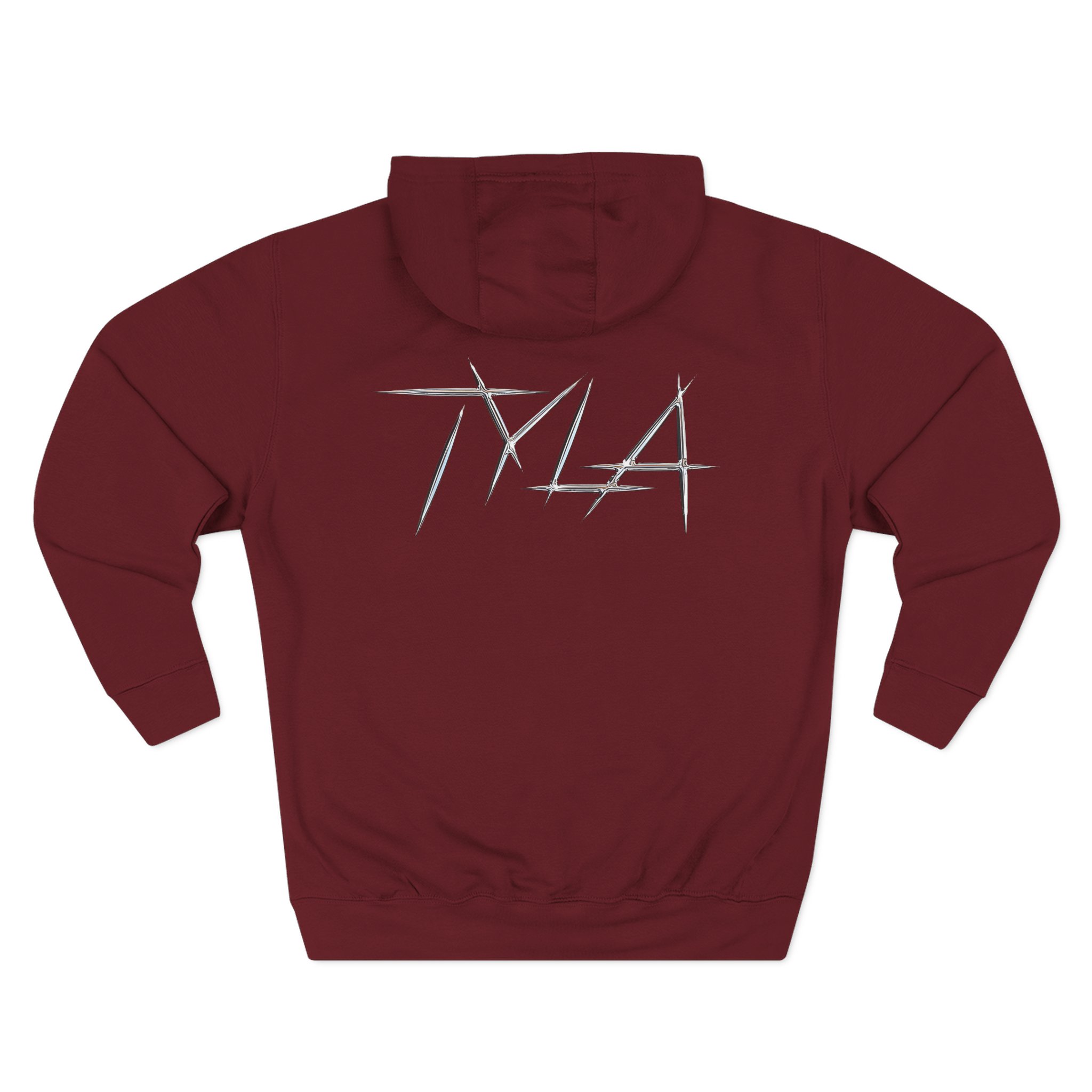 Tyla Three-Panel Fleece Hoodie