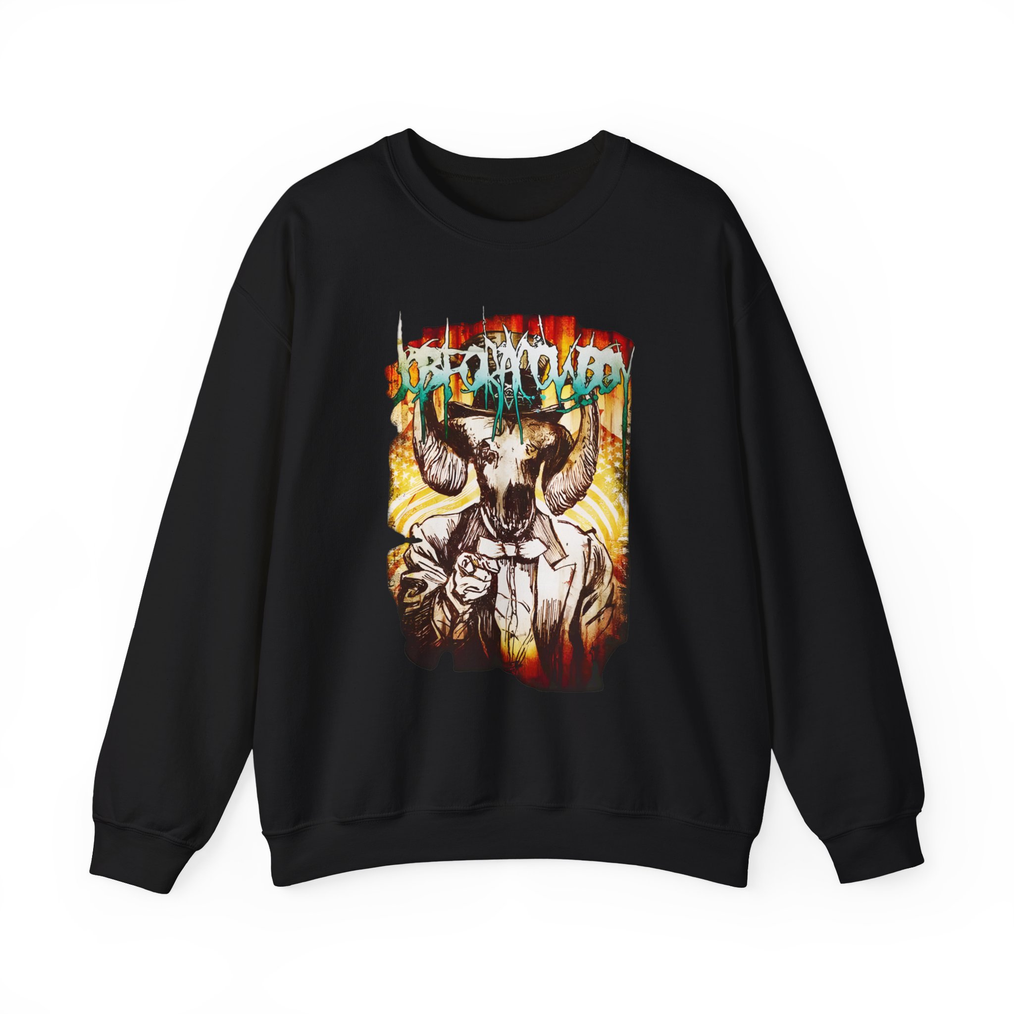 Job for a Cowboy Unisex Heavy Blendâ„¢ Crewneck Sweatshirt