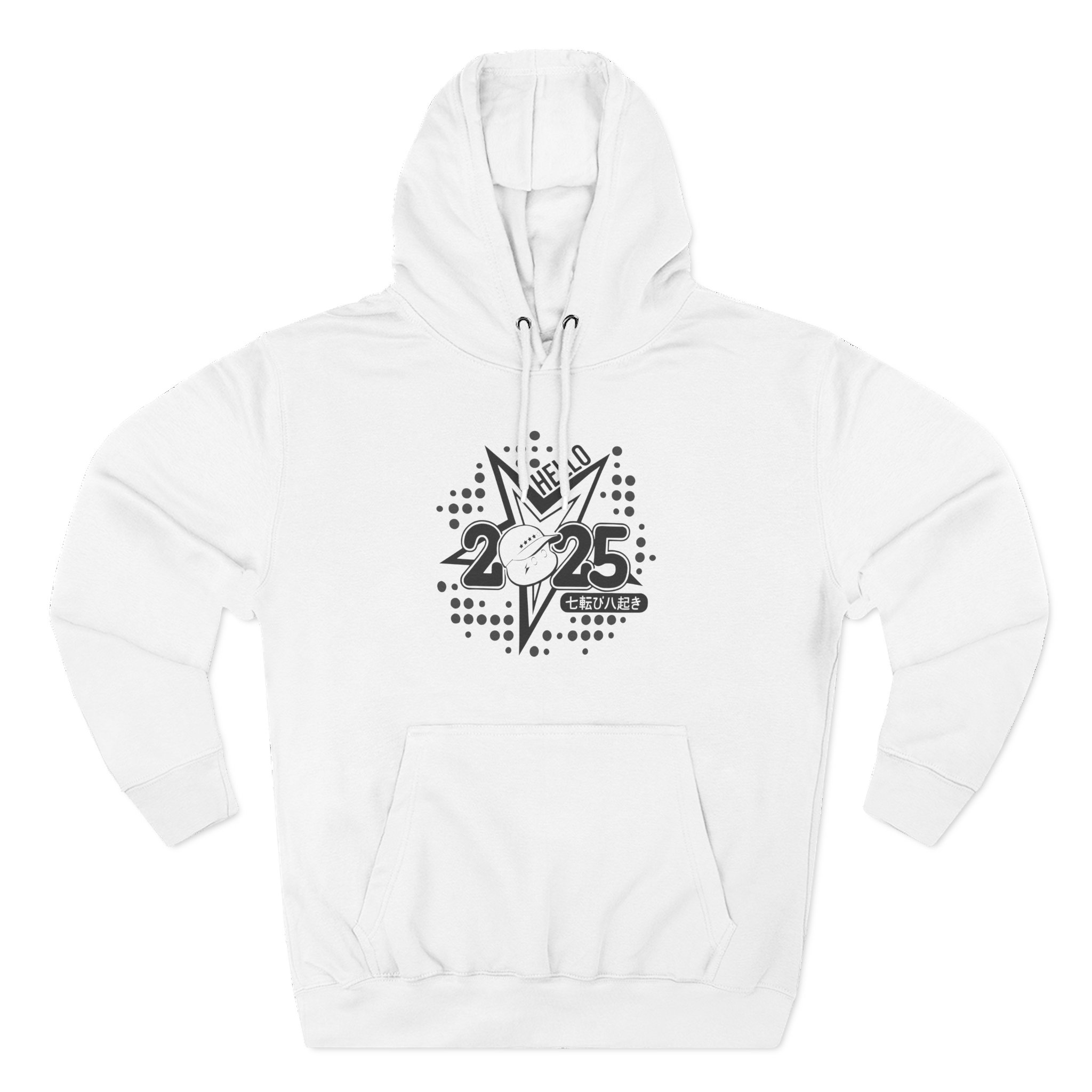 Mister Metokur Hello 2025 Three-Panel Fleece Hoodie