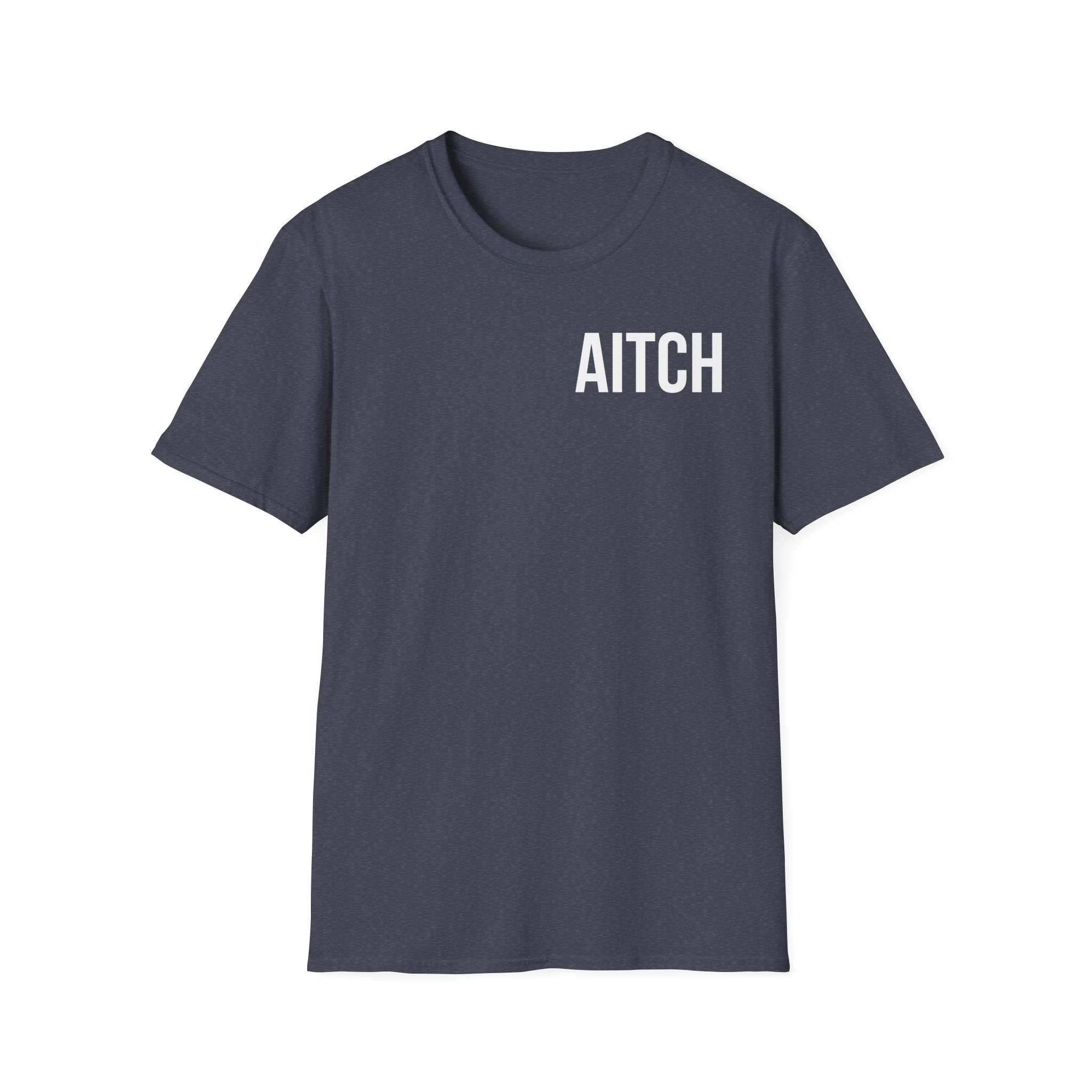 Aitch Pocket Logo Unisex Softstyle T-Shirt