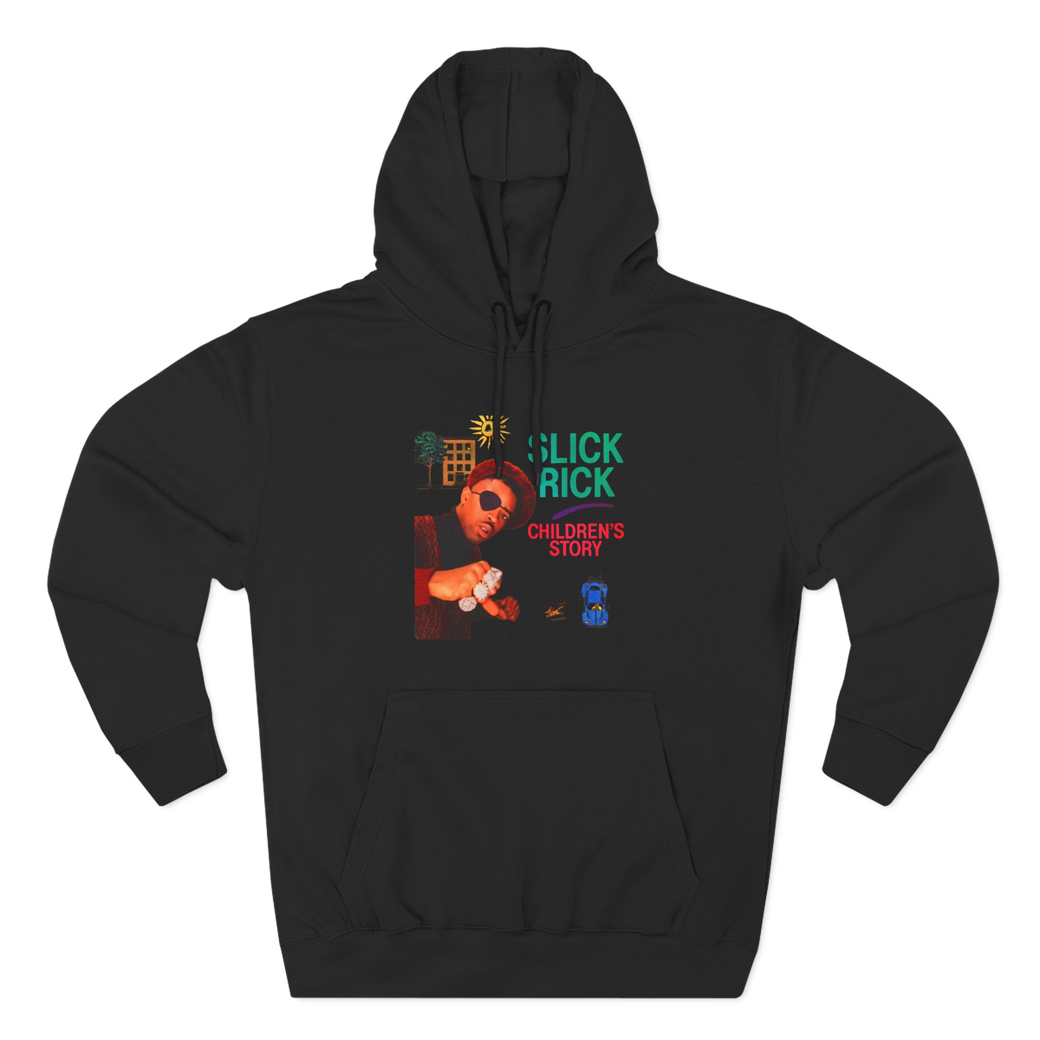 Slick Rick Three-Panel Fleece Hoodie