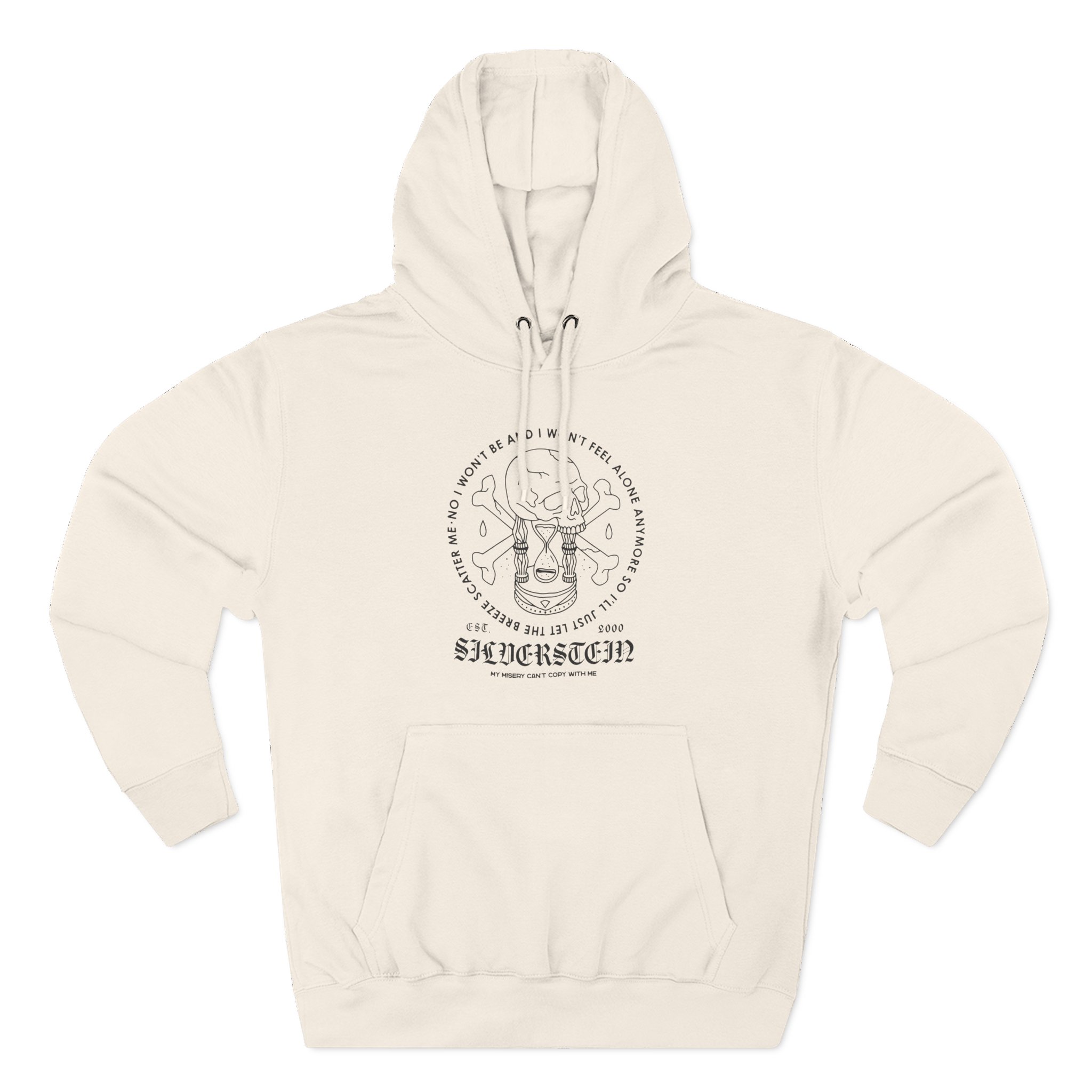 Silverstein Hourglass Three-Panel Fleece Hoodie