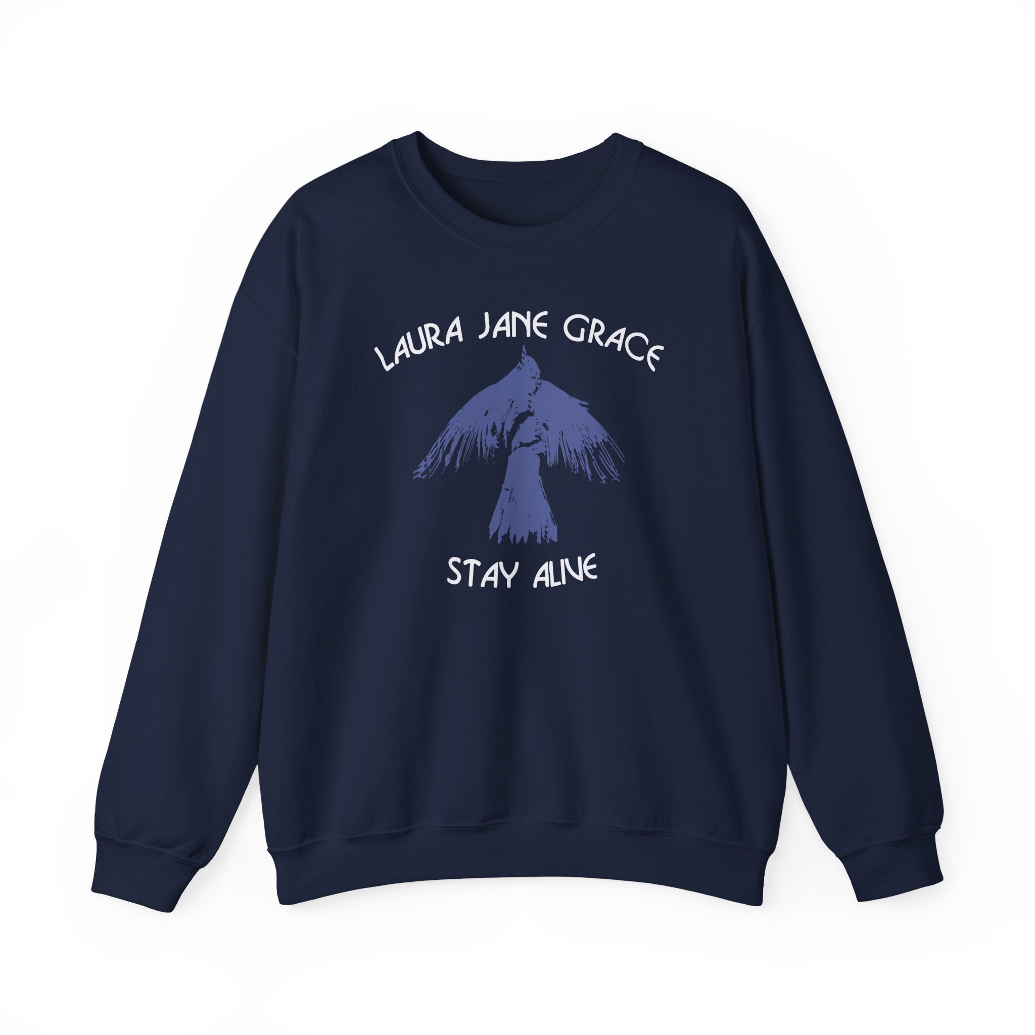 Laura Jane Grace Stay Alive Unisex Heavy Blendâ„¢ Crewneck Sweatshirt