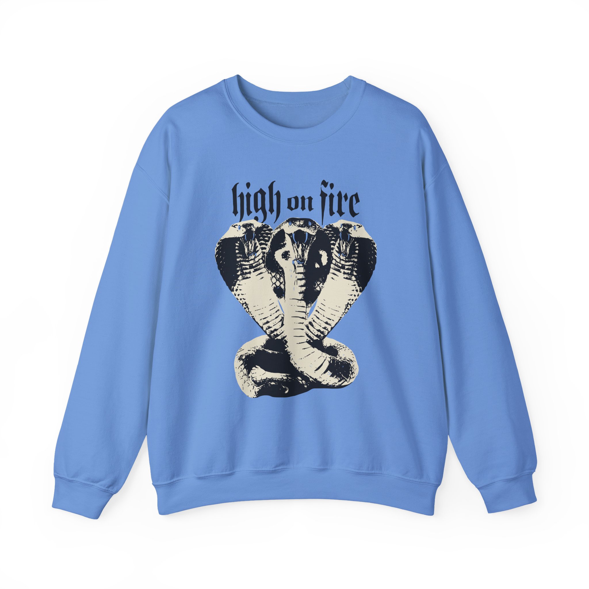 High on Fire Branca Snakes Unisex Heavy Blendâ„¢ Crewneck Sweatshirt