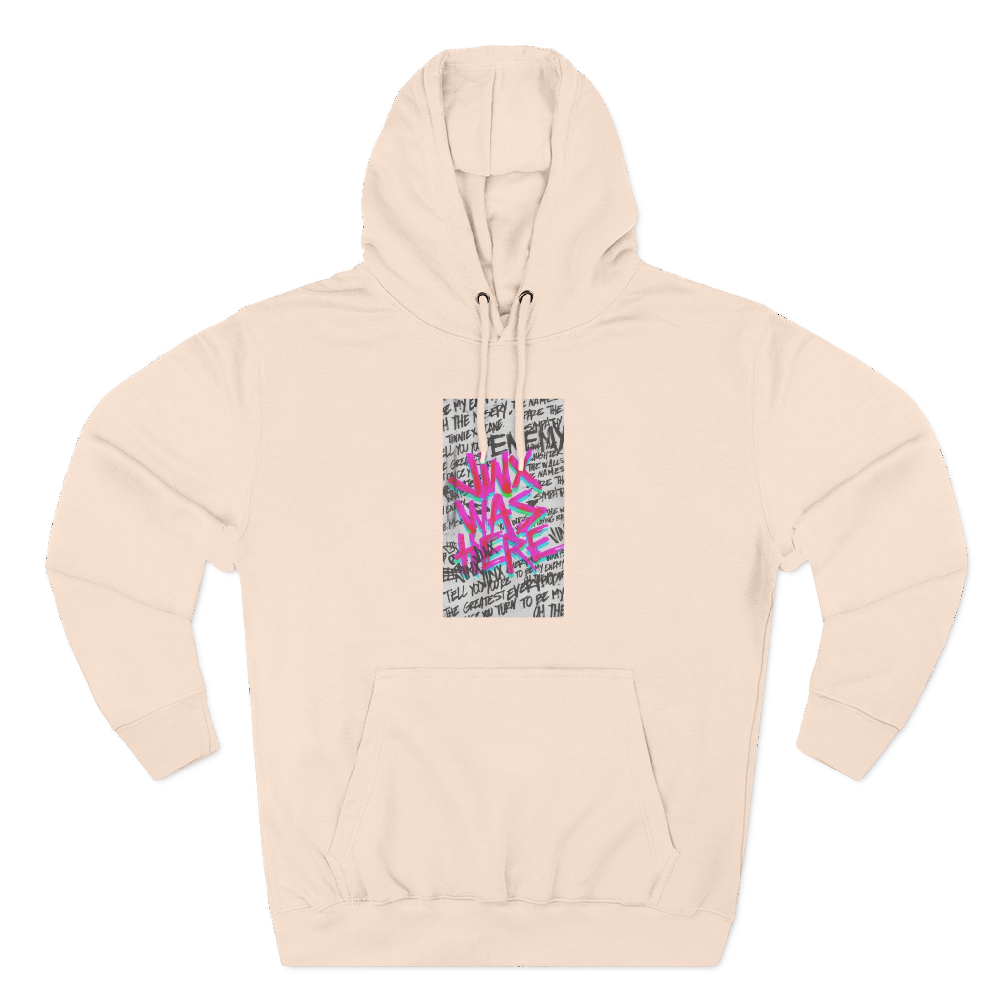 Jinx Three-Panel Fleece Hoodie