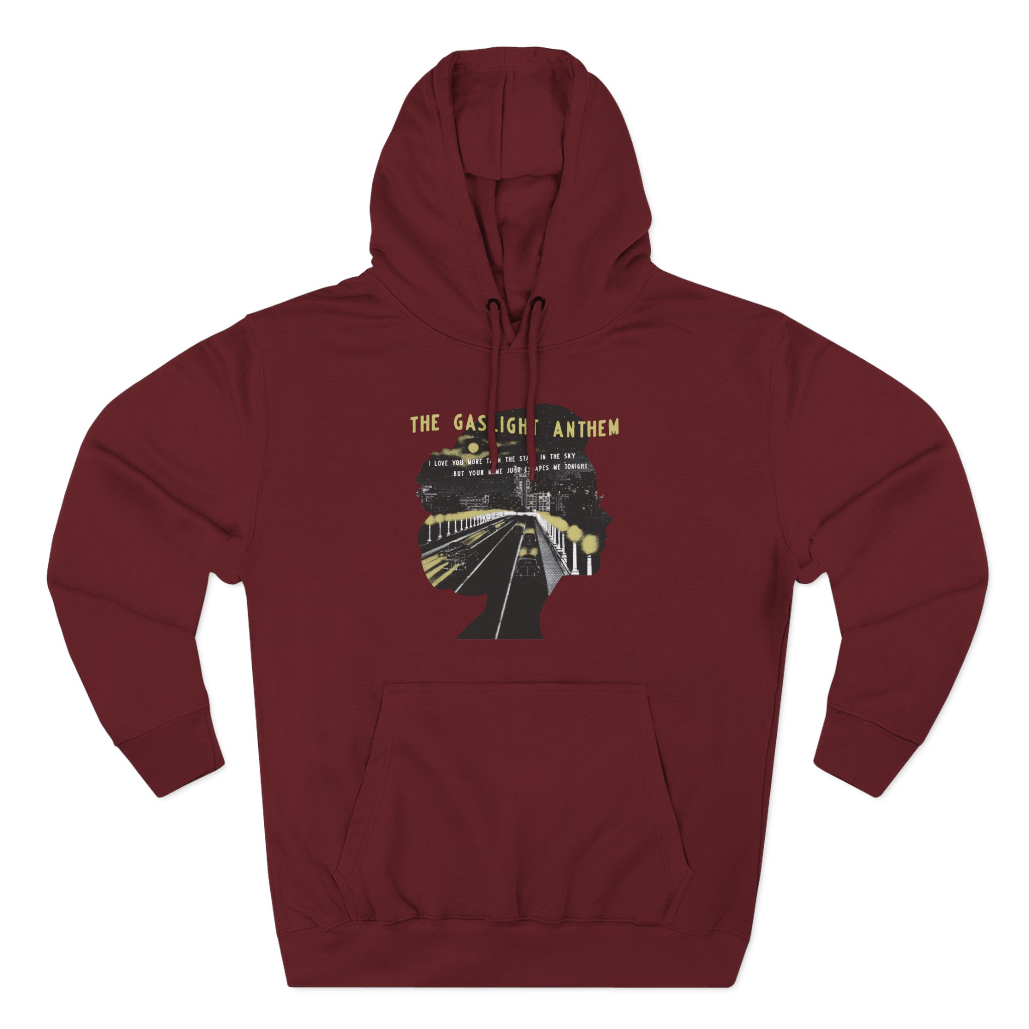 Gaslight Anthem Three-Panel Fleece Hoodie