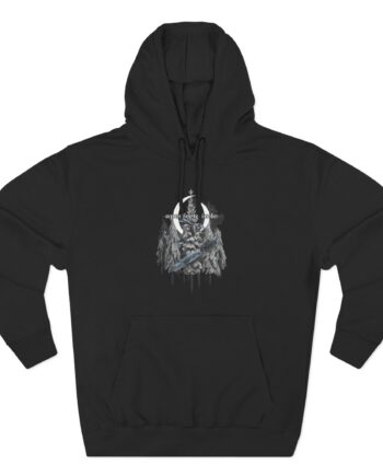 A Perfect Circle Frosty Dolphin & Snow Three-Panel Fleece Hoodie