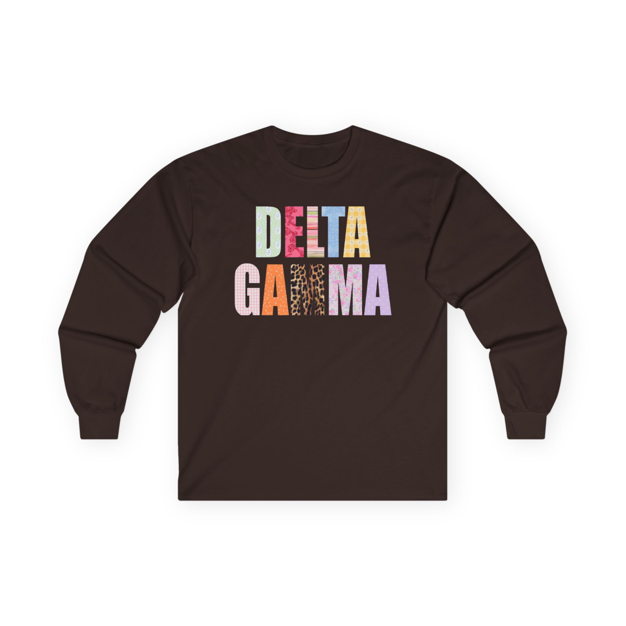 Delta Gamma Scrapbook Sorority Unisex Ultra Cotton Long Sleeve Tee