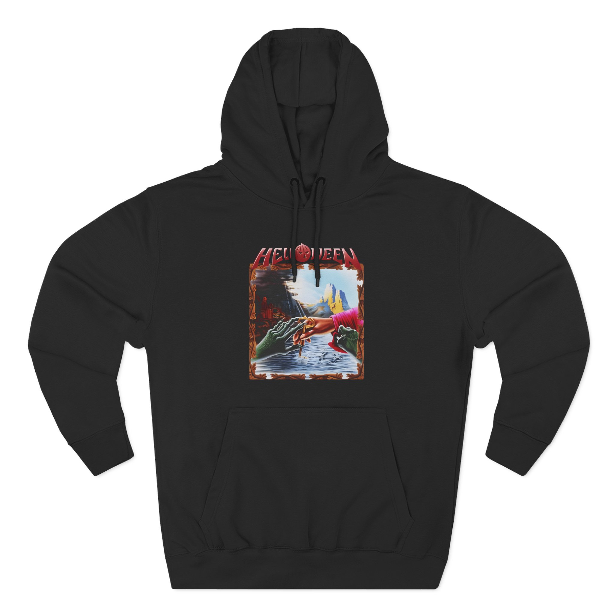 Helloween Keeper of the Seven Keys Part II Three-Panel Fleece Hoodie