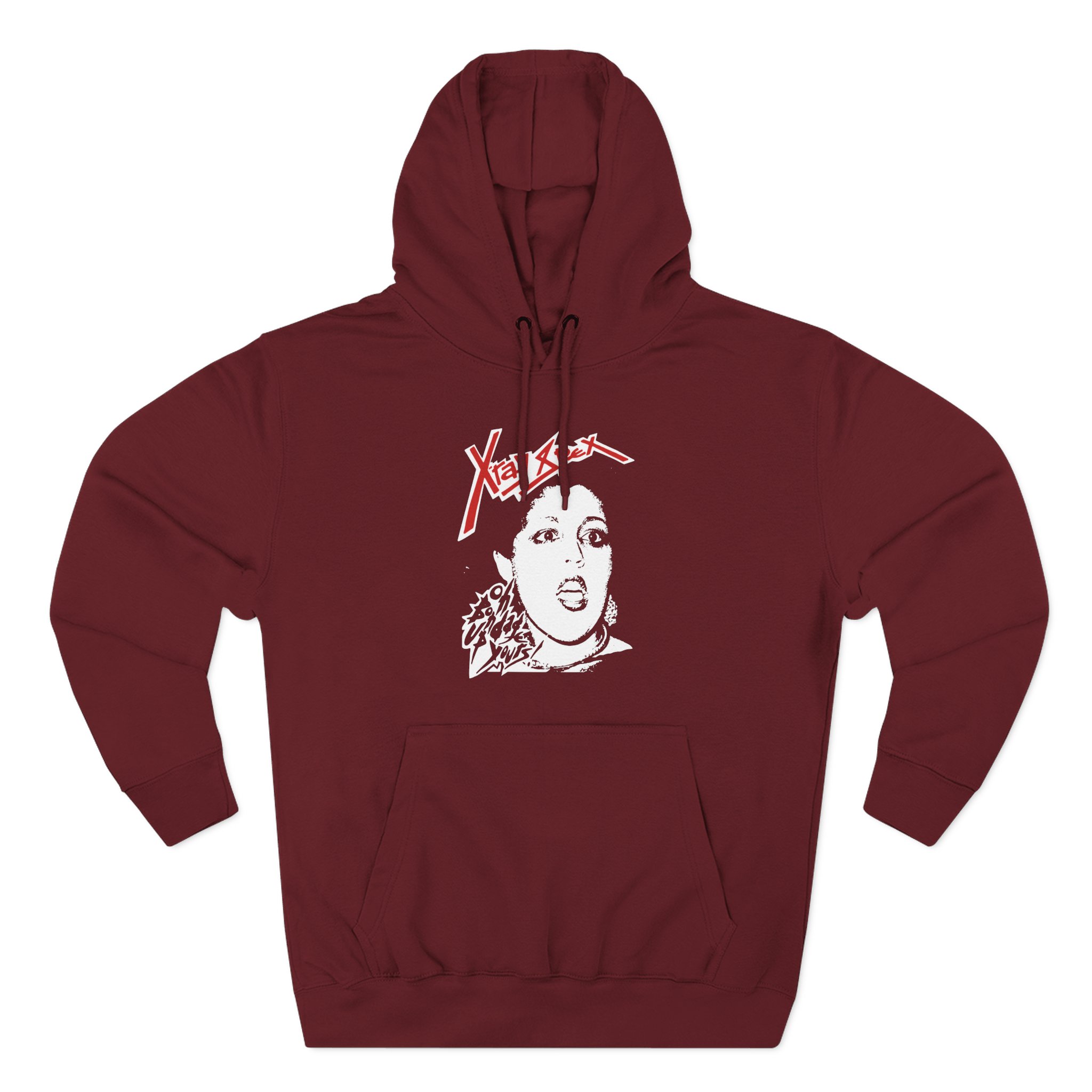 X-ray Spex Oh Bondage Three-Panel Fleece Hoodie