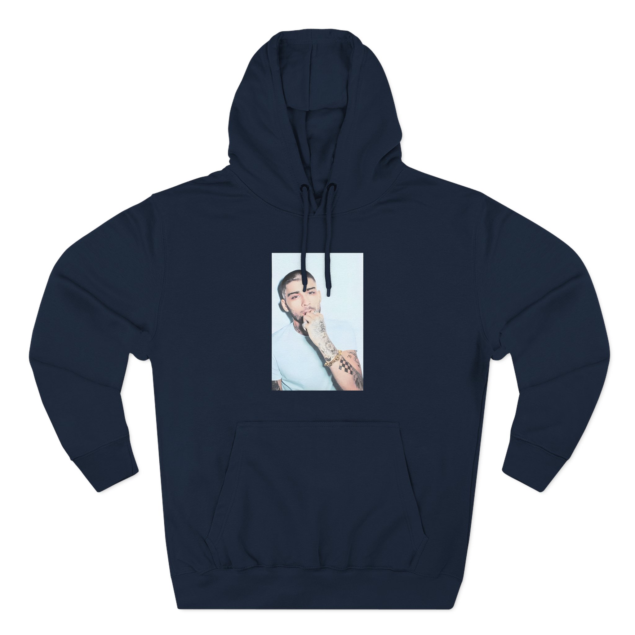 Zayn Malik Photo Three-Panel Fleece Hoodie