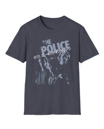 The Police Japan Retro Unisex Softstyle T-Shirt