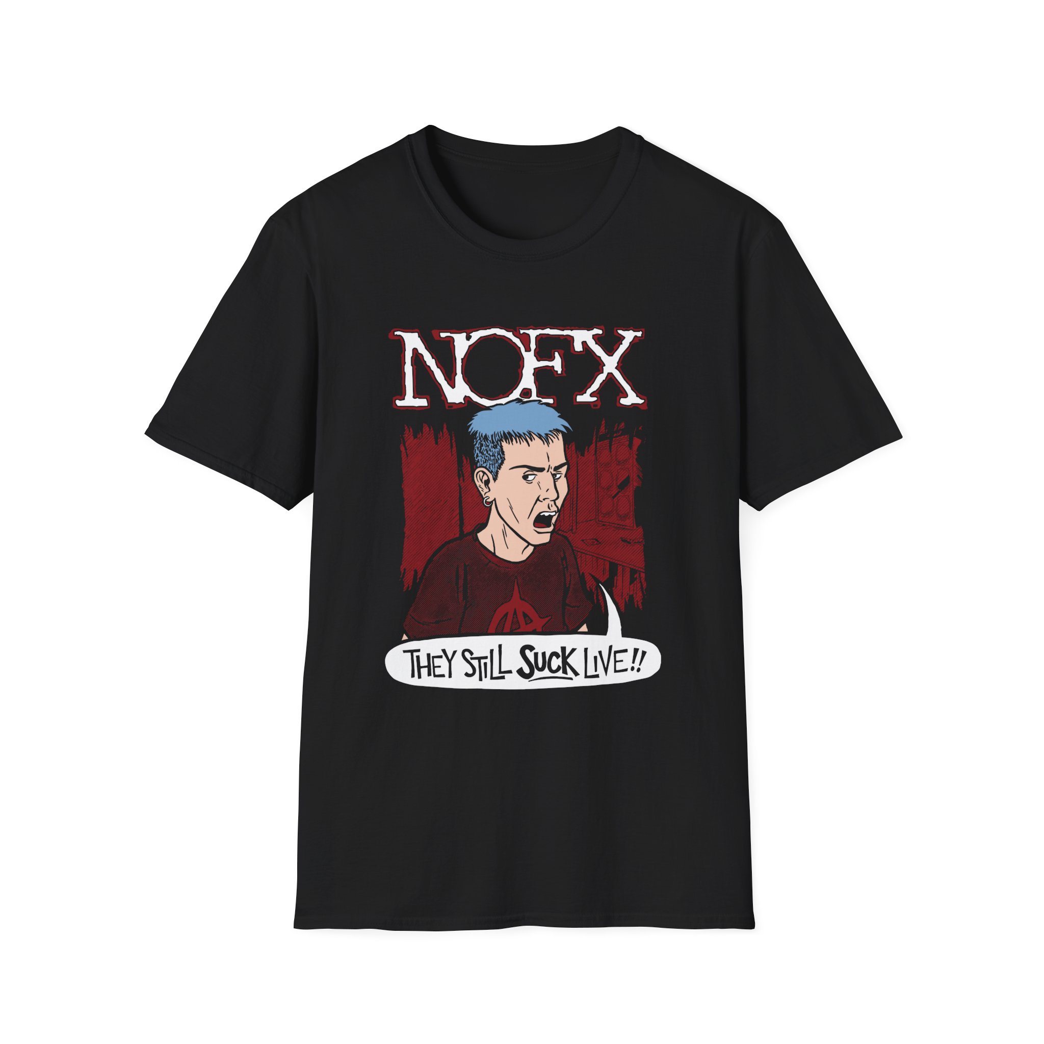 Nofx Jstill Suck Unisex Softstyle T-Shirt