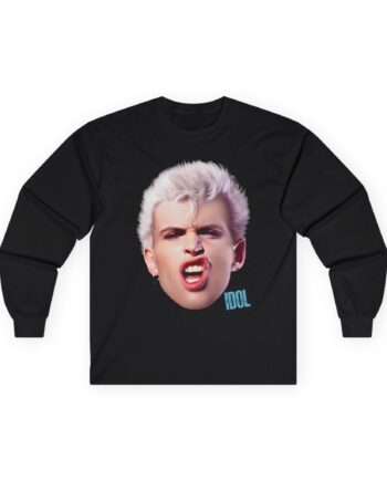 Billy Idol Billy Smirk Unisex Ultra Cotton Long Sleeve Tee