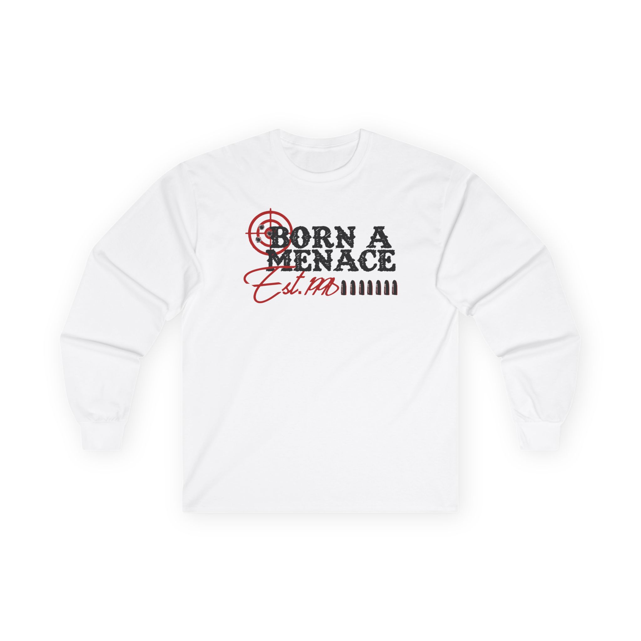 Kanel Joseph Bullseye Menace Unisex Ultra Cotton Long Sleeve Tee